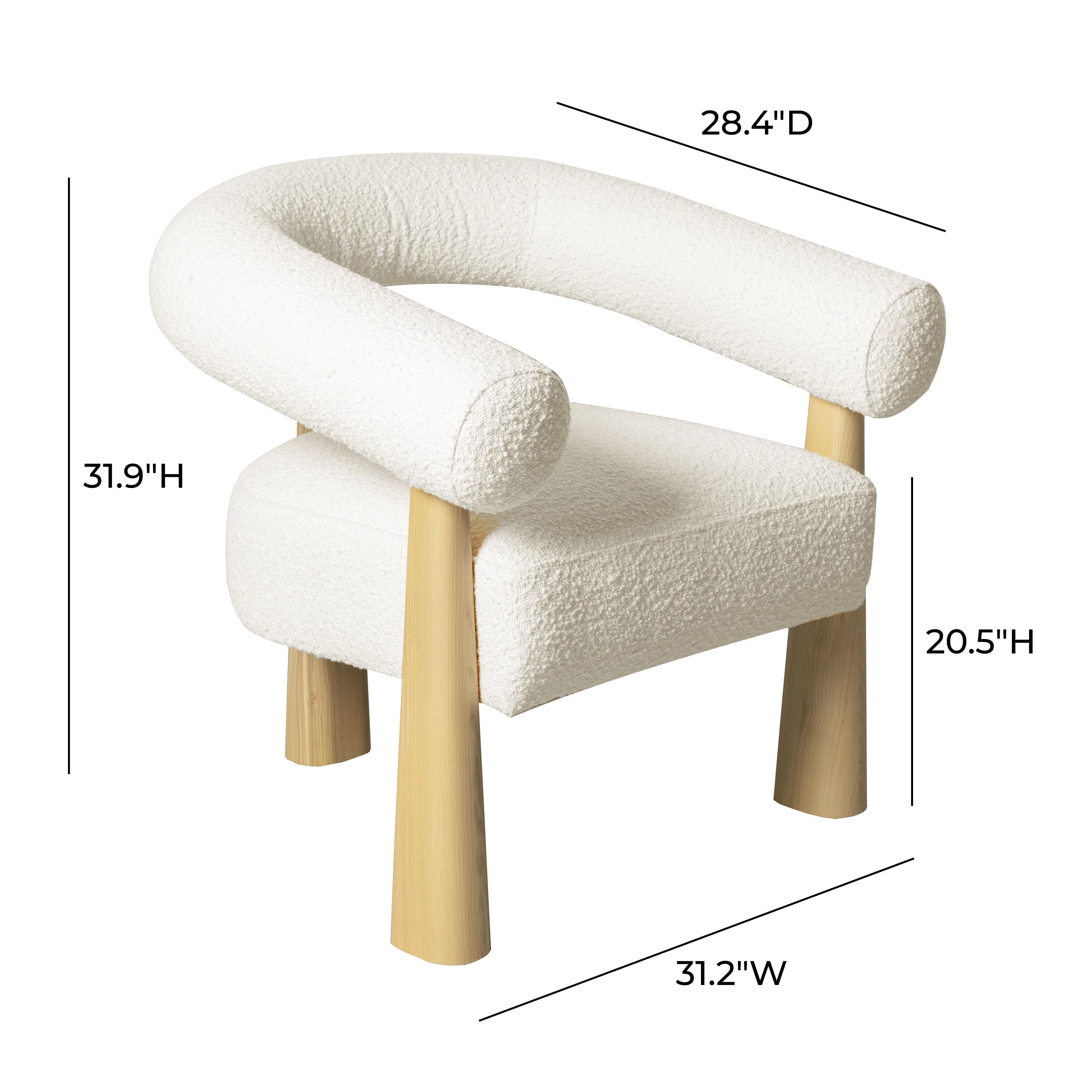 Spara Performance Boucle Accent Chair - Image 6