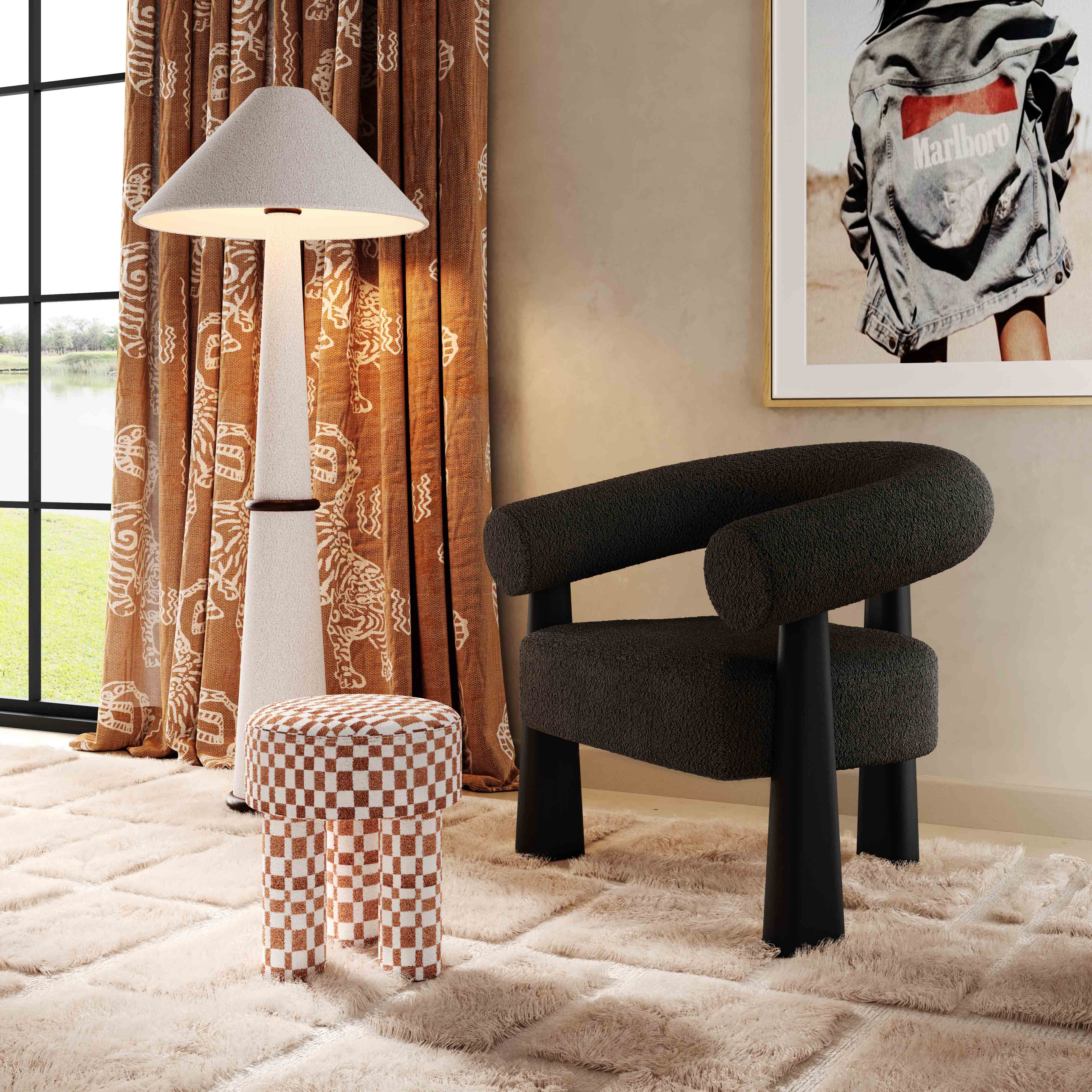 Spara Performance Boucle Accent Chair - Image 8