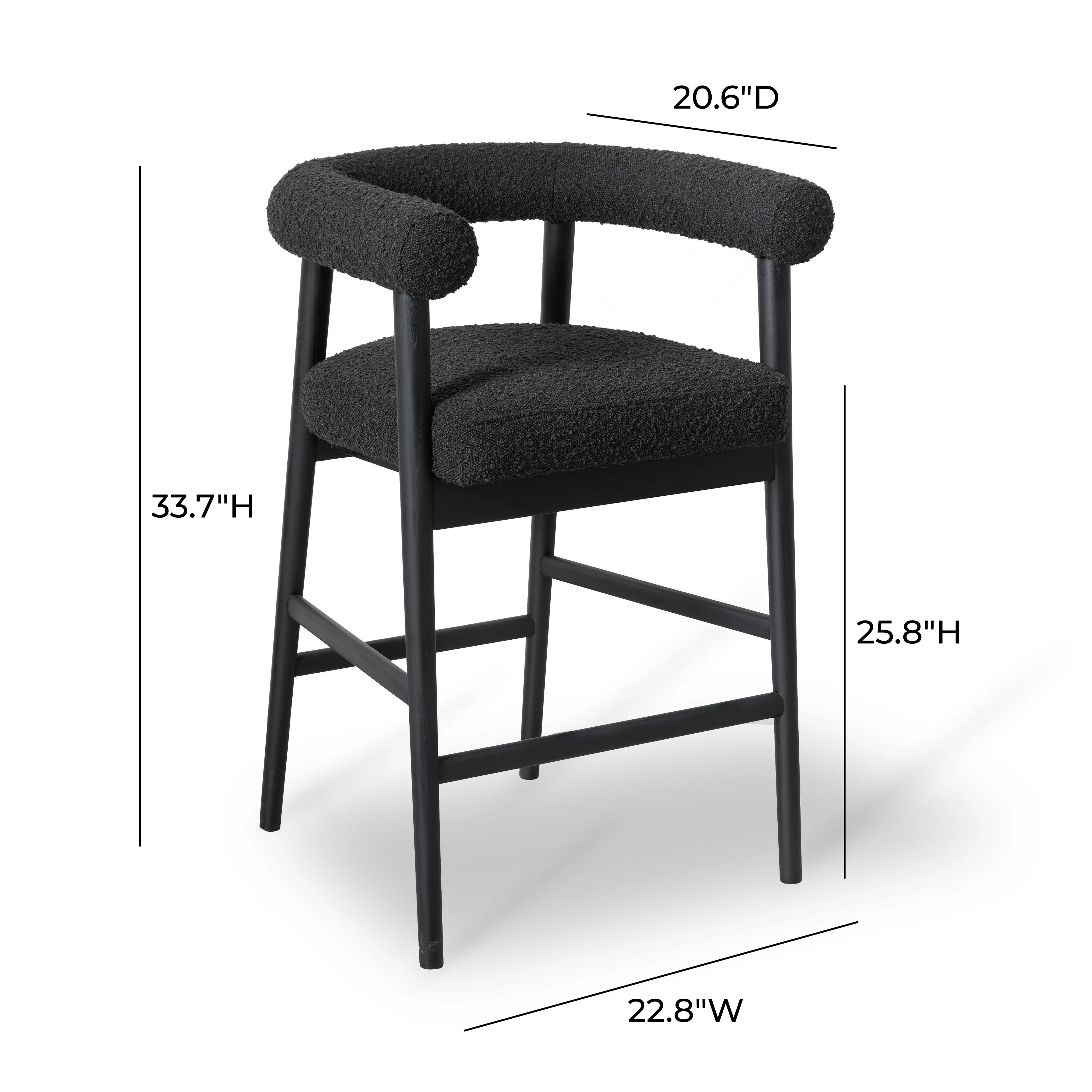 Spara Performance Boucle Counter Stool - Image 12