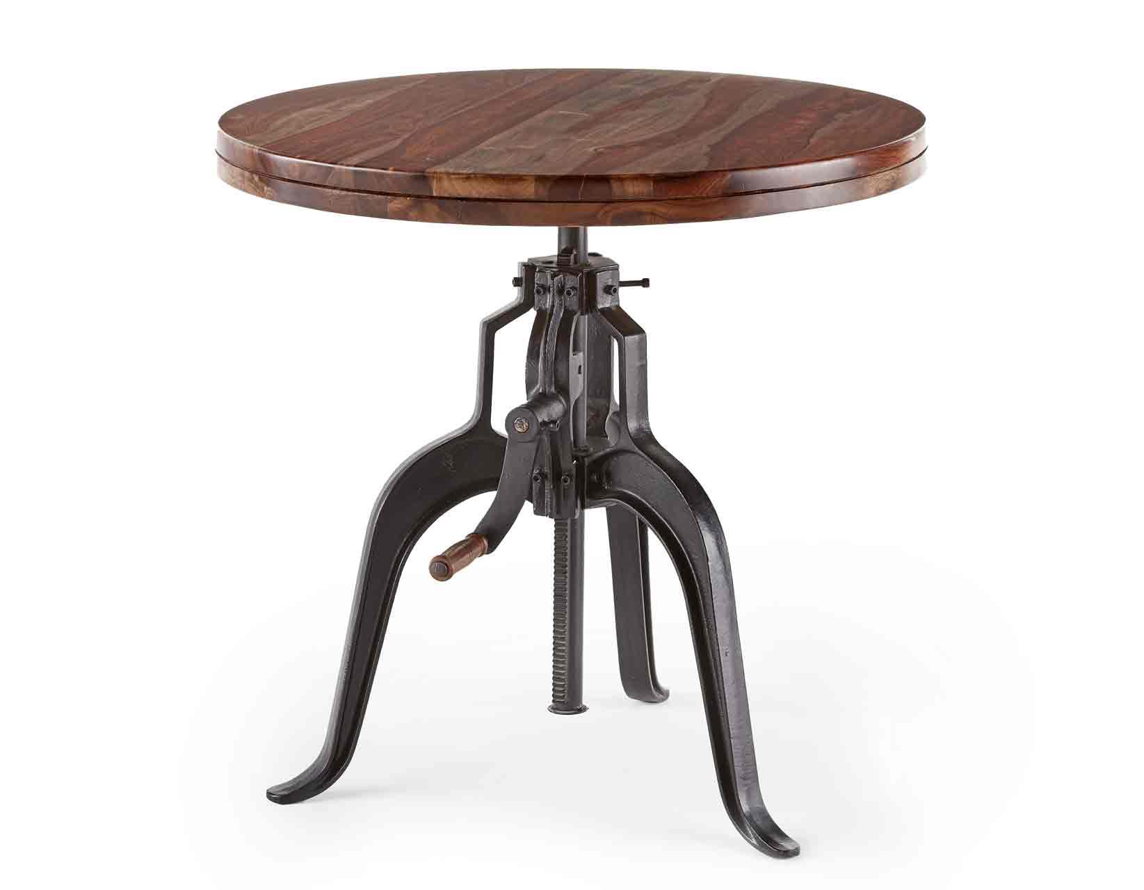 Sparrow 30-inch Round Crank Table - Image 8