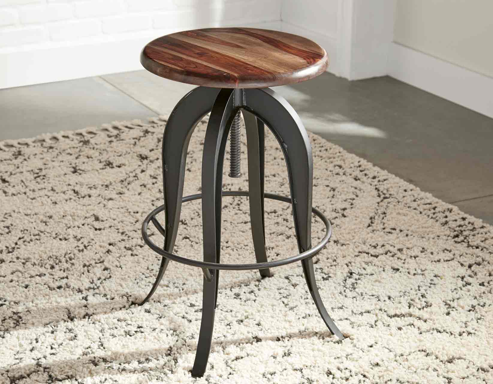 Sparrow Brown/Black Adjustable Height Dining Set - Image 5
