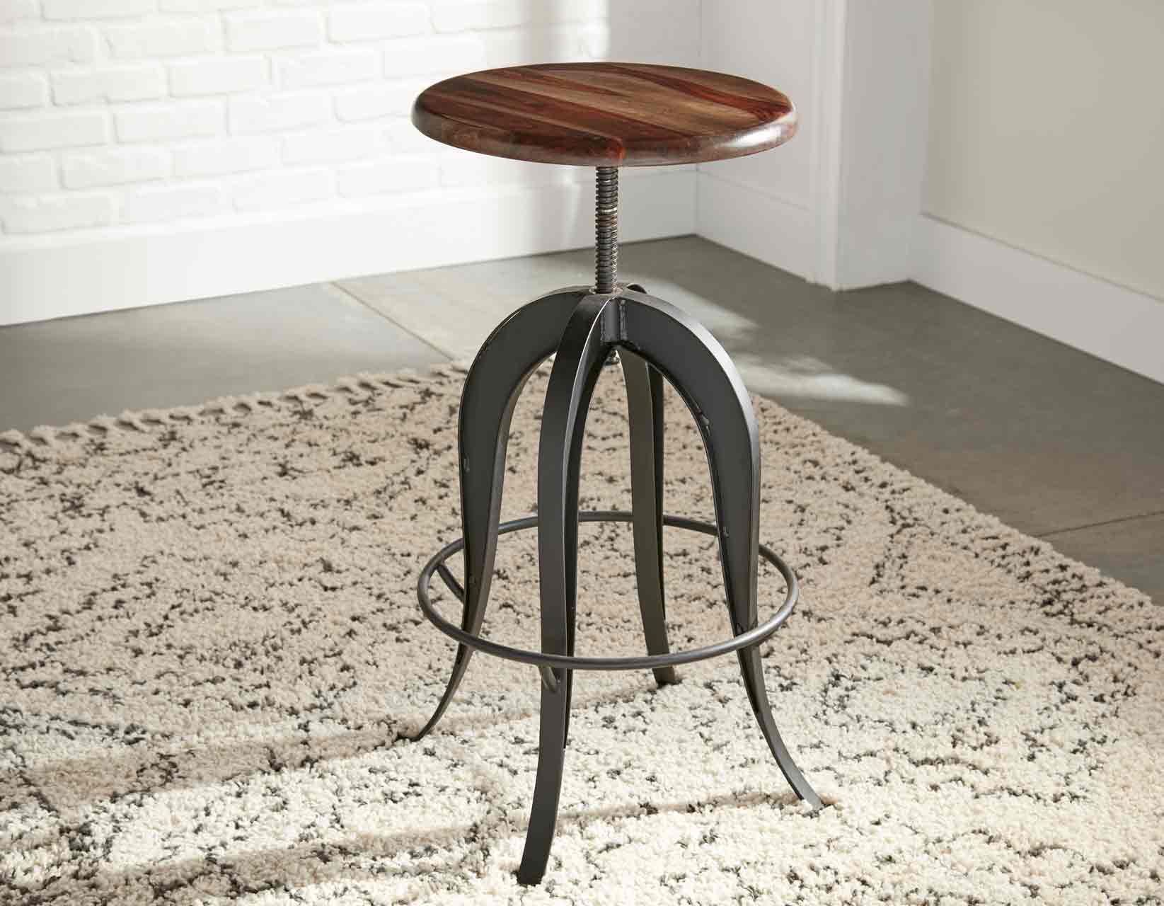 Sparrow Brown/Black Adjustable Height Dining Set - Image 6