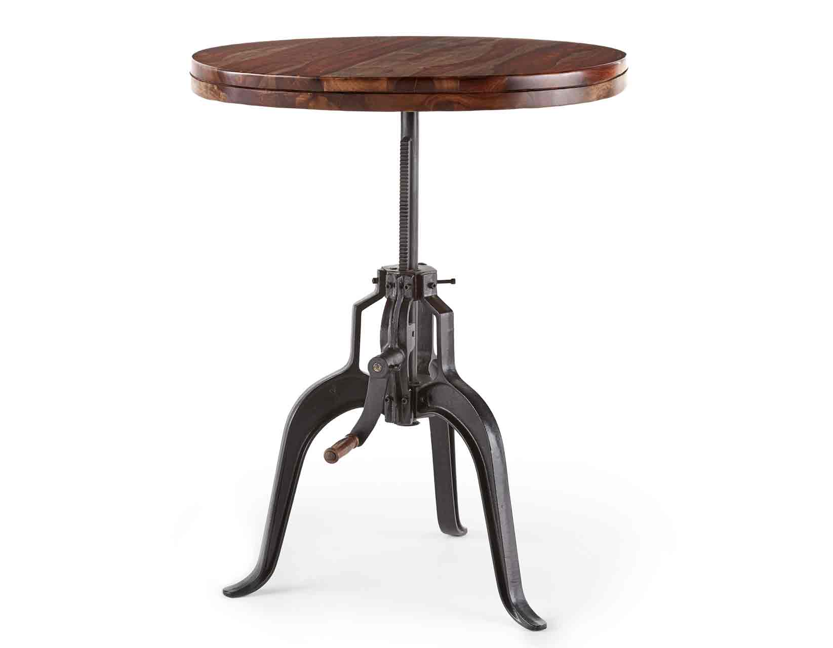Sparrow Brown/Black Adjustable Height Dining Set - Image 8