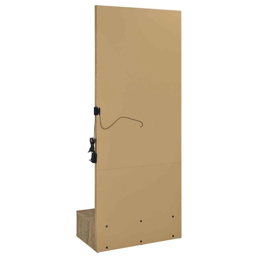 Spector Mango 1-drawer Lighted Full-Length Floor Mirror - Image 5