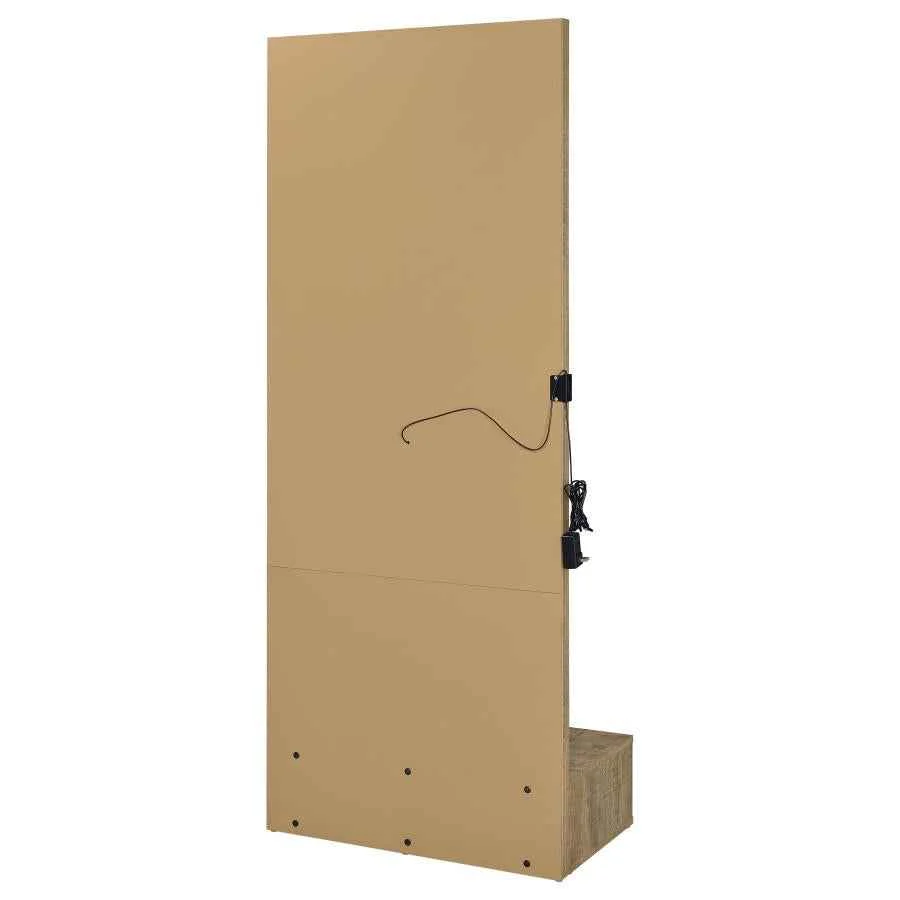 Spector Mango 1-drawer Lighted Full-Length Floor Mirror - Image 7