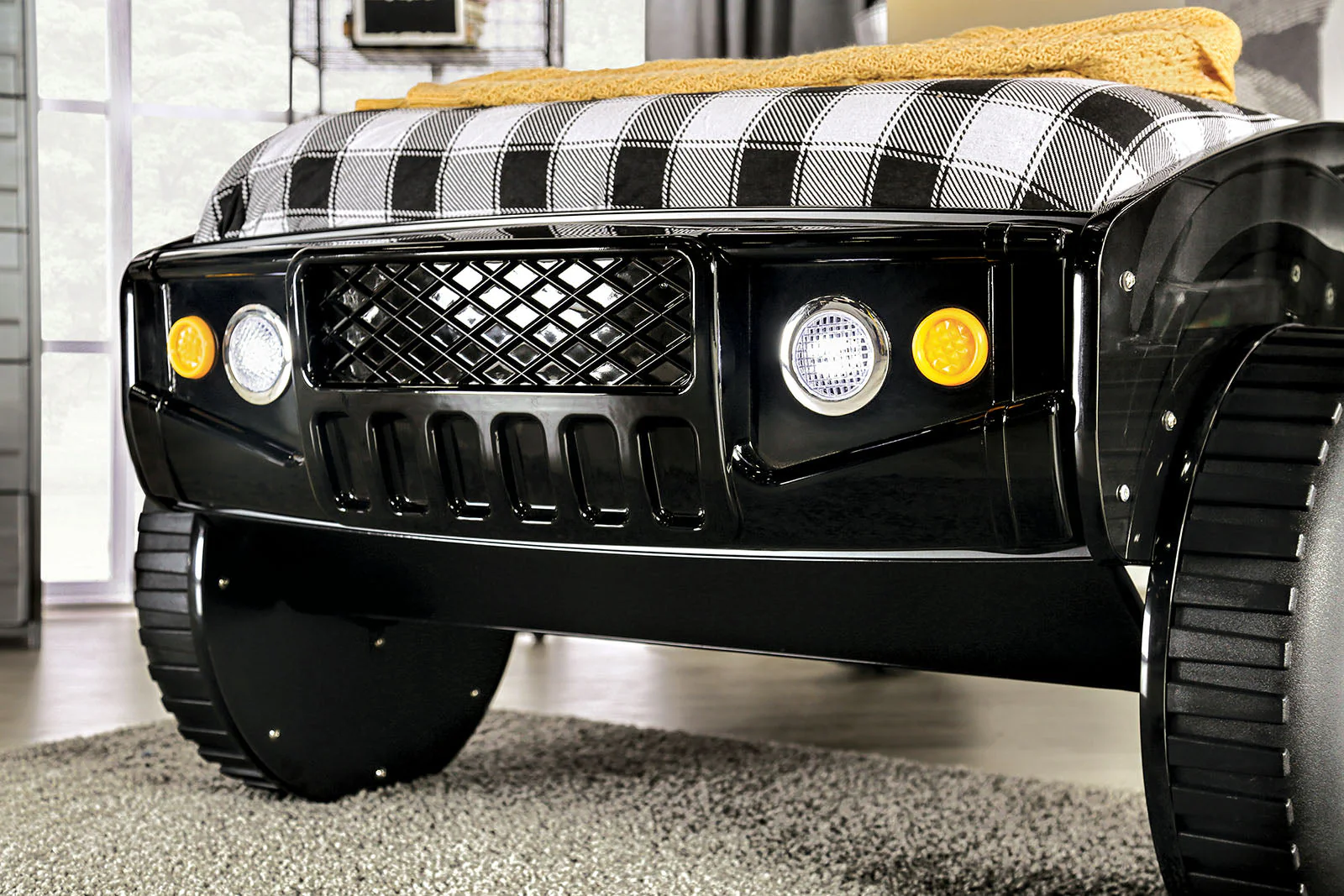 Speed Jump Black Twin Bed - Image 2