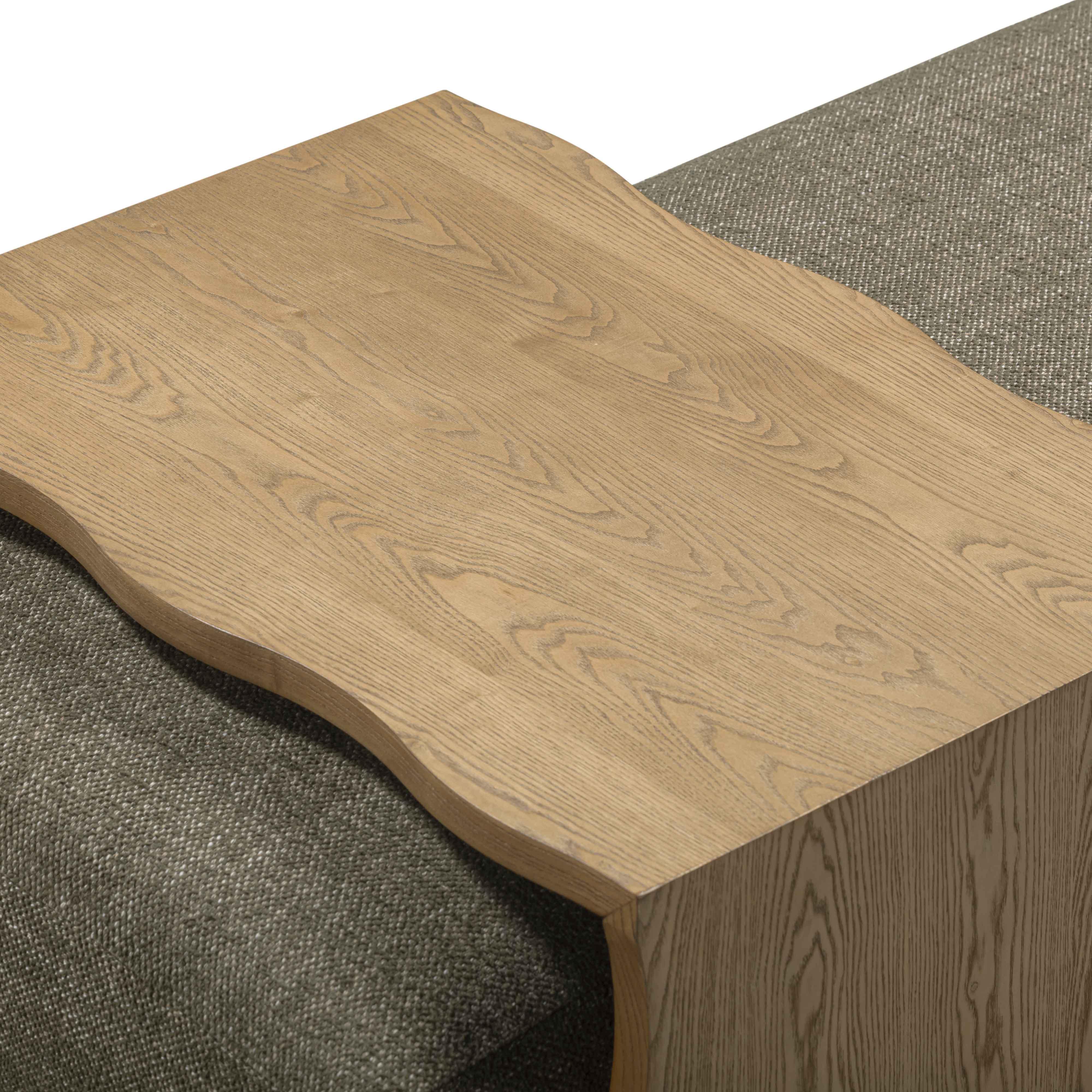 Spencer Performance Basketweave Ottoman with Bridge Table - Image 10