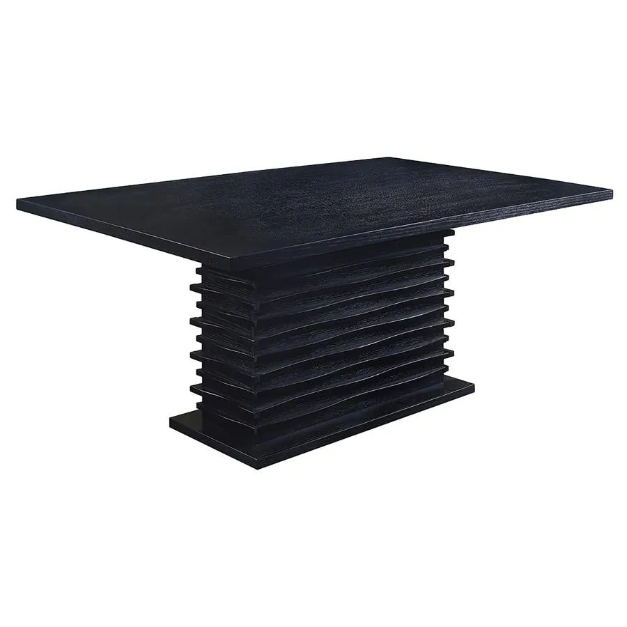 Stanton Black/Gray 5-Piece Rectangular Dining Set - Image 2
