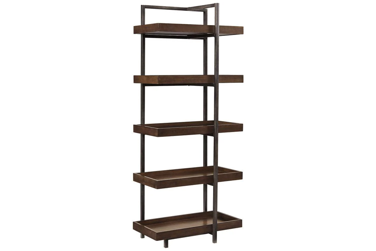 Starmore Brown/Gunmetal 3-Piece Entertainment Center - Image 8