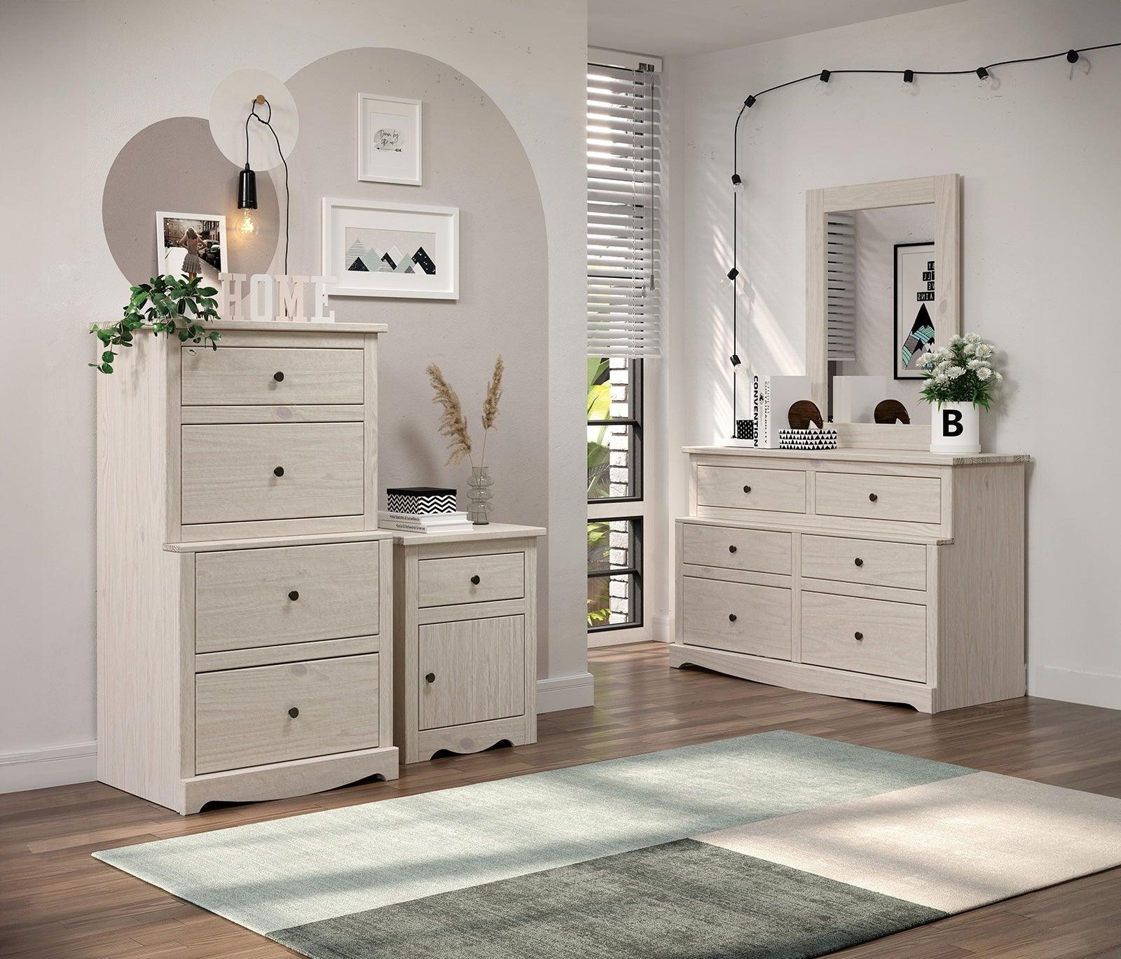 Stavros White Dresser - Image 2