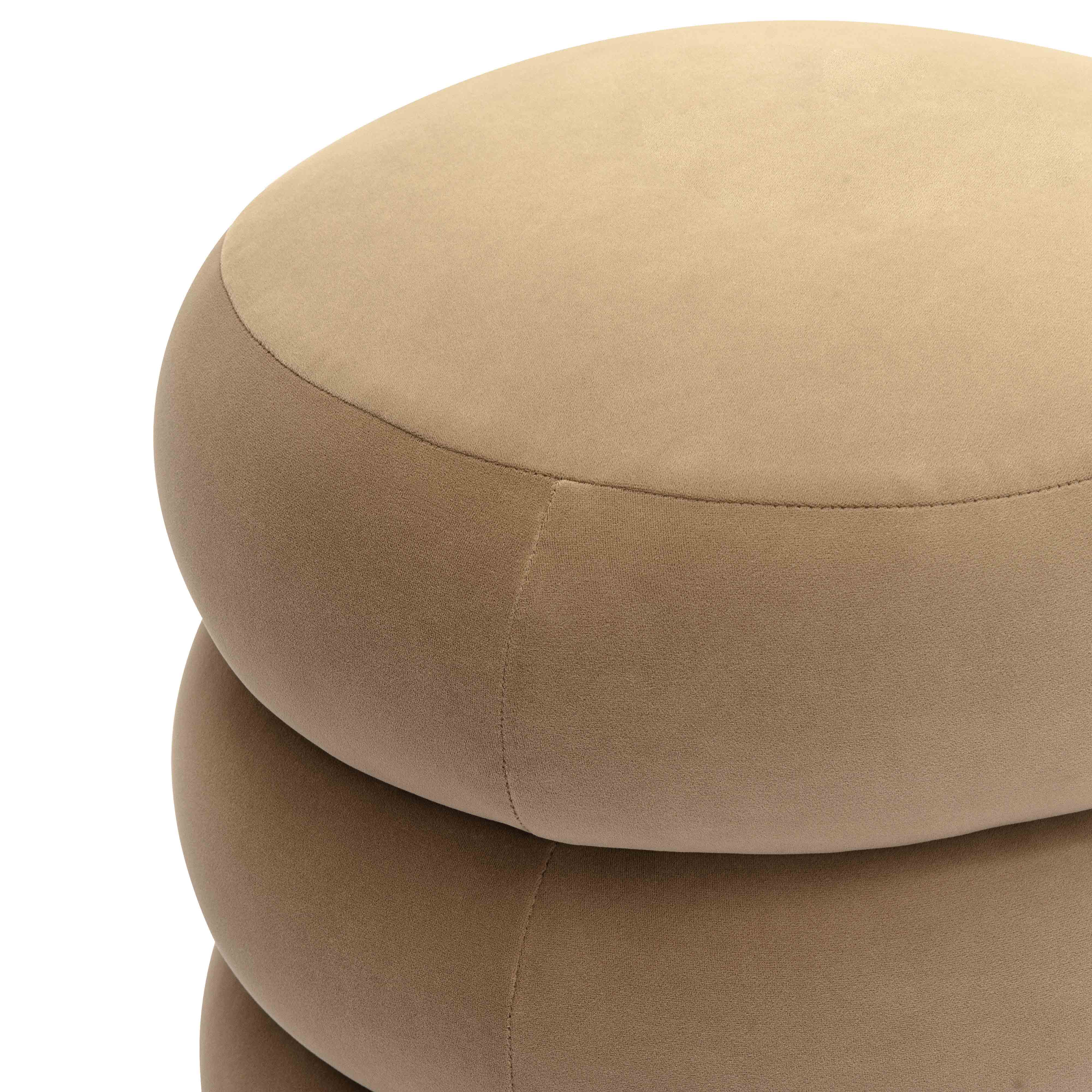 Stefanie Velvet Ottoman - Image 12