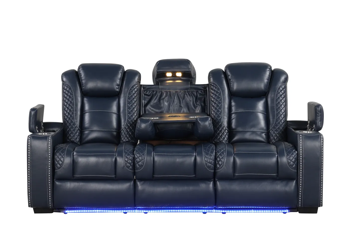 Stefano 3-Piece Reclining Living Room Set - Image 3