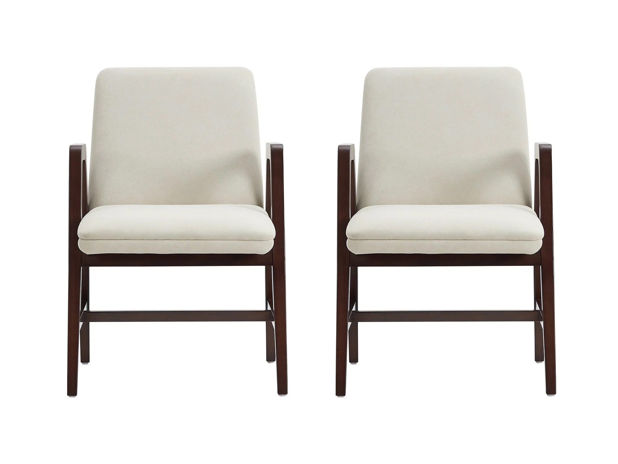 Stella Dining Armchair in Cream (set of 2)