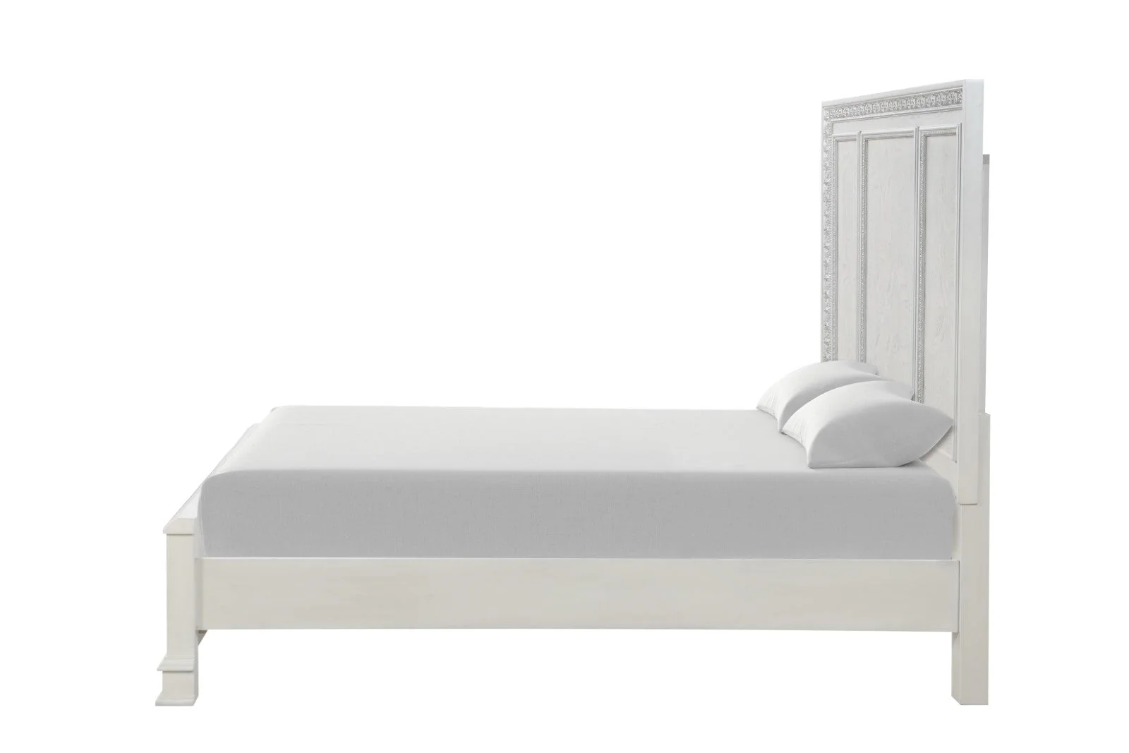Stella Mia Creamy White King Bed - Image 5