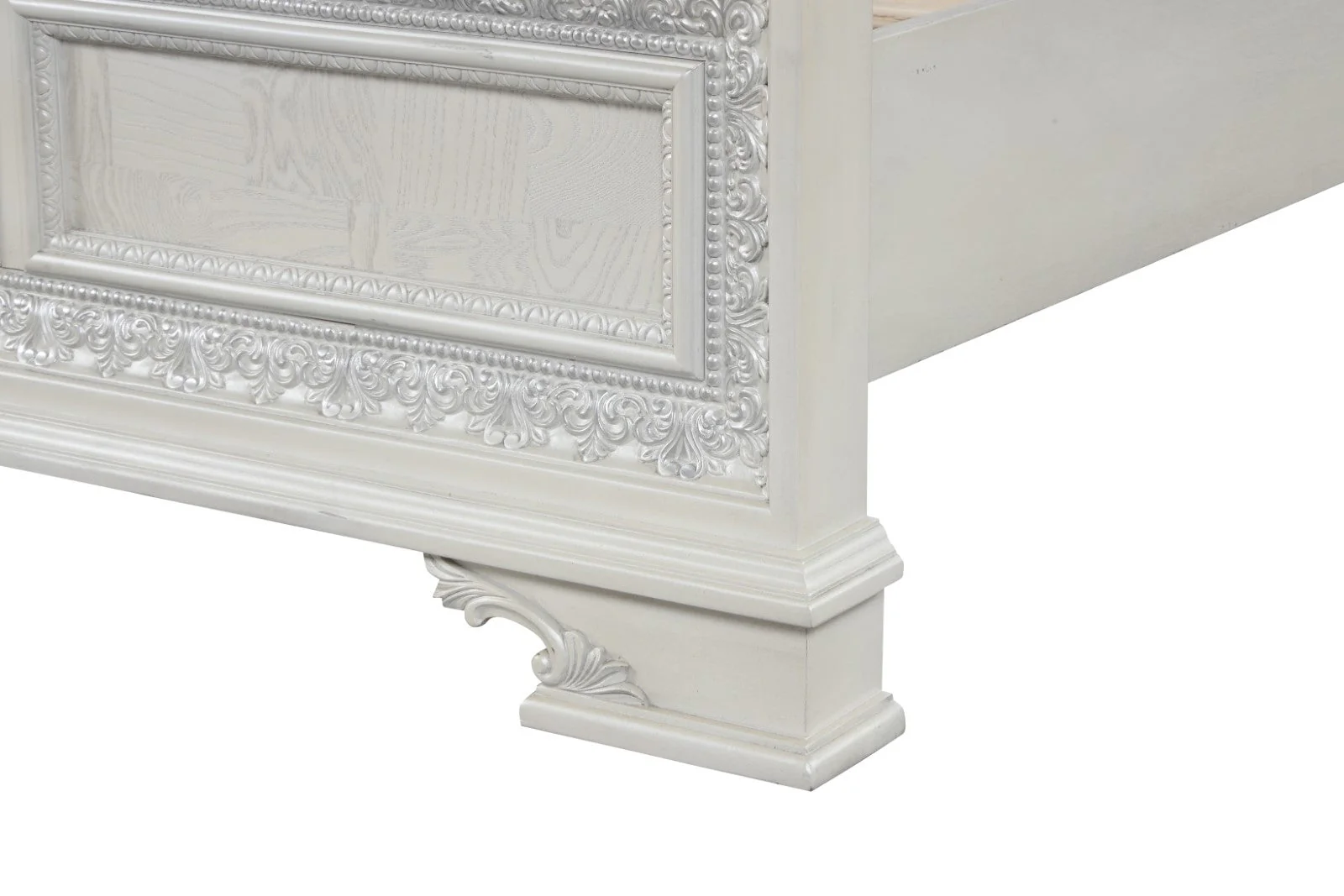 Stella Mia Creamy White King Bed - Image 6
