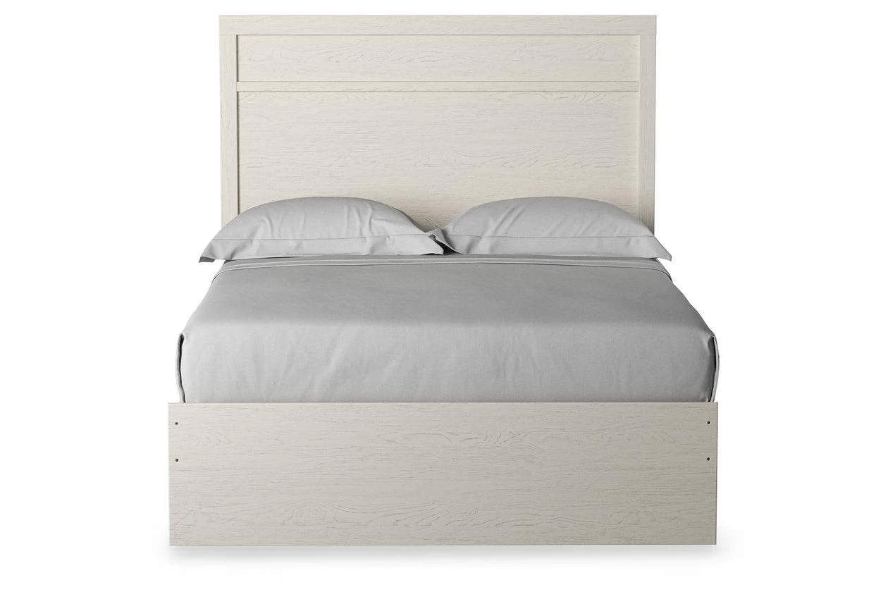 Stelsie White Full Panel Bed - Image 3