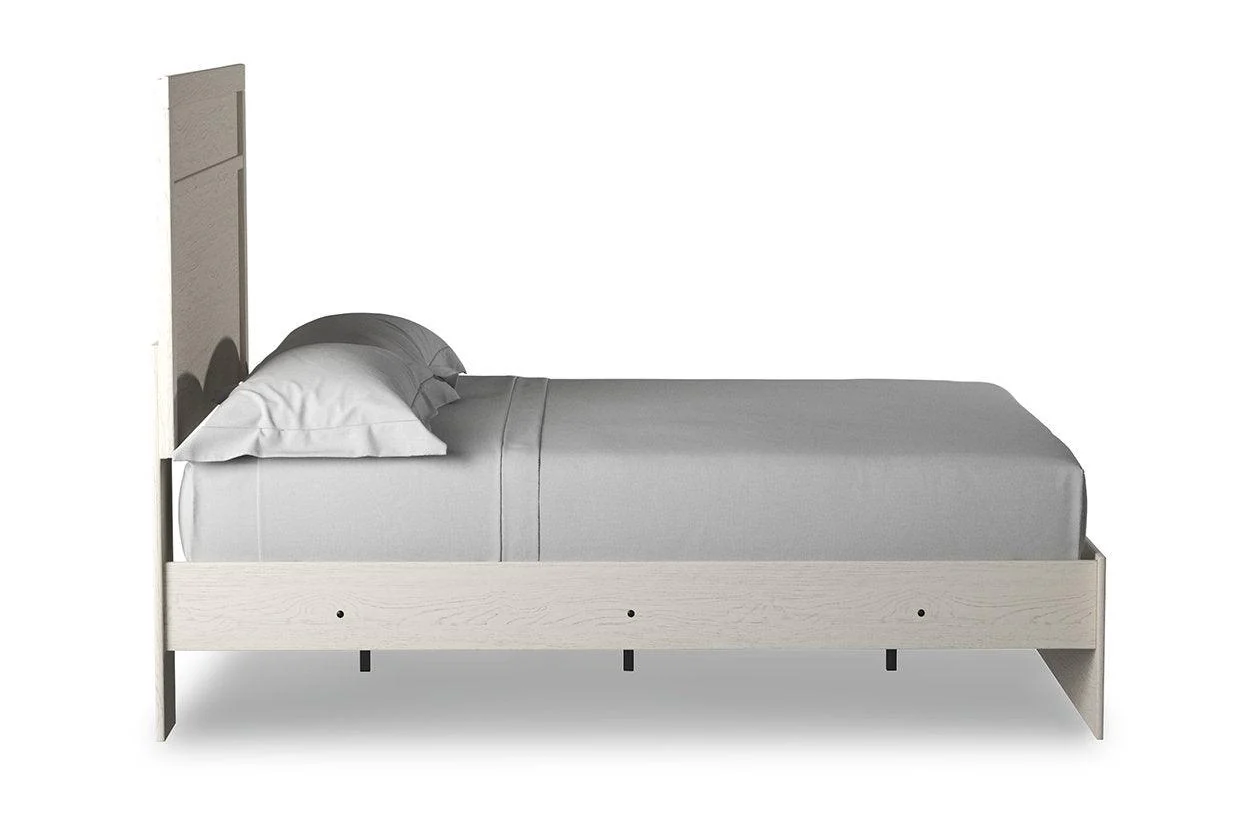 Stelsie White Full Panel Bed - Image 4