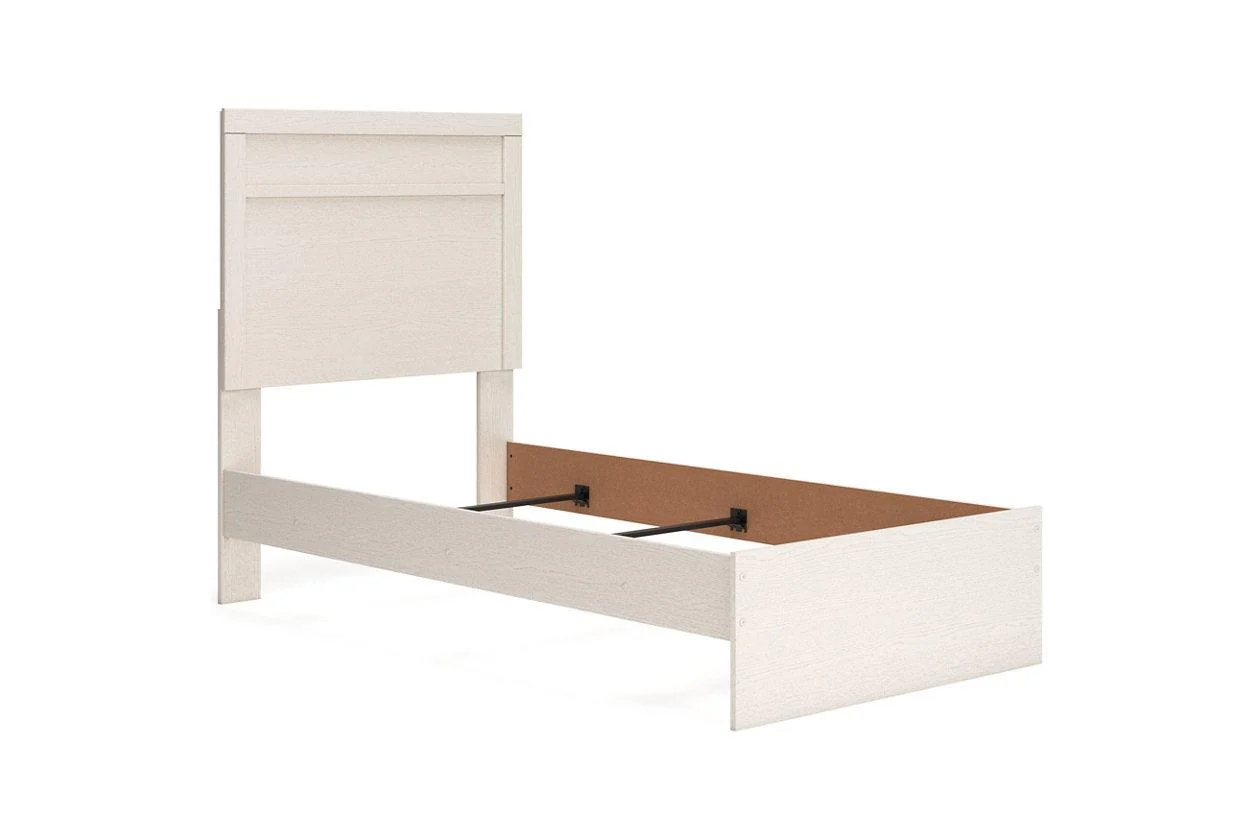 Stelsie White Twin Panel Bed - Image 4
