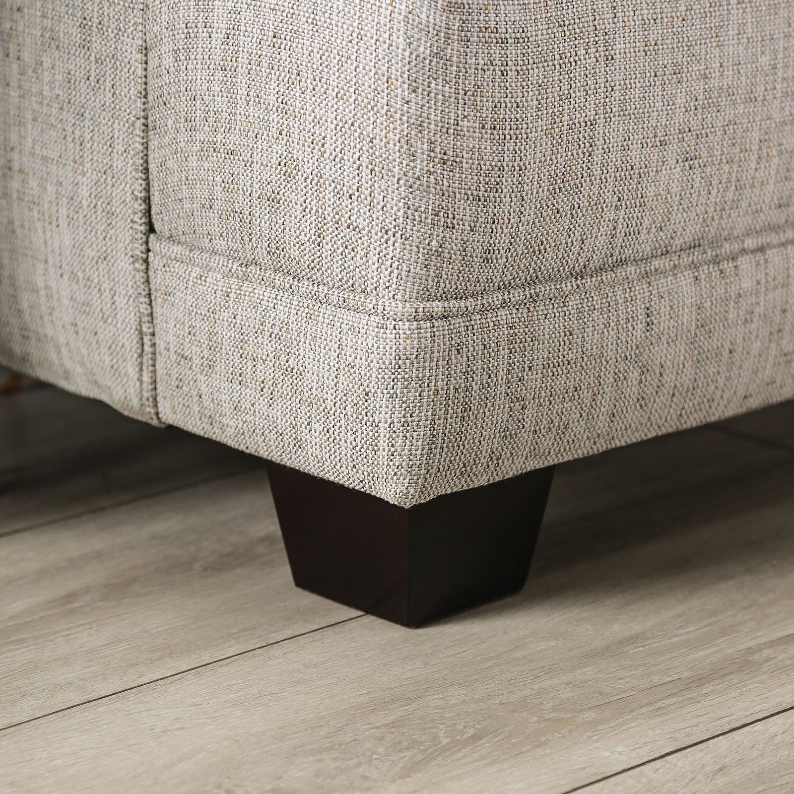 Stephney Gray/Gold Sofa & Loveseat - Image 5