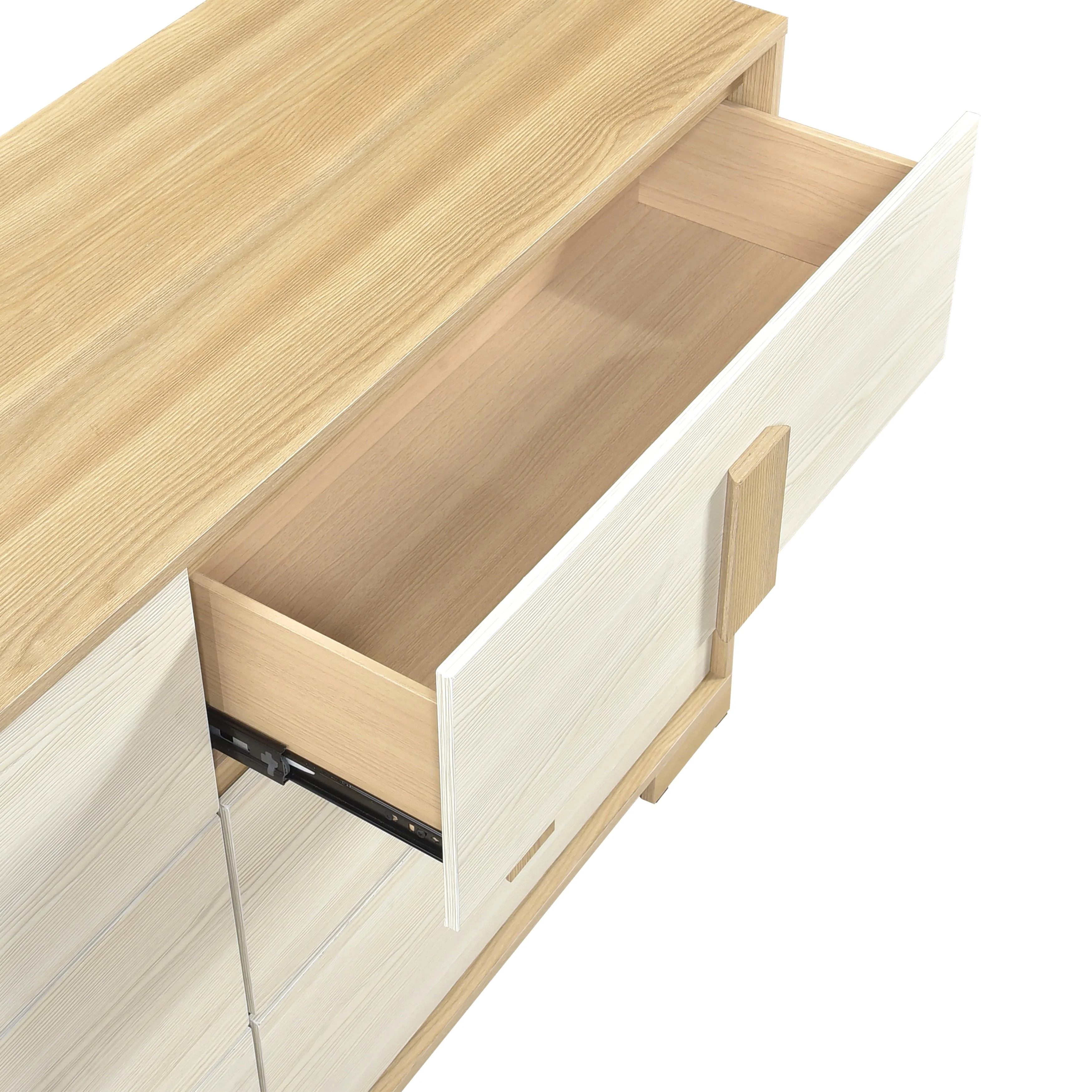 Sterling Natural/White Dresser - Image 3