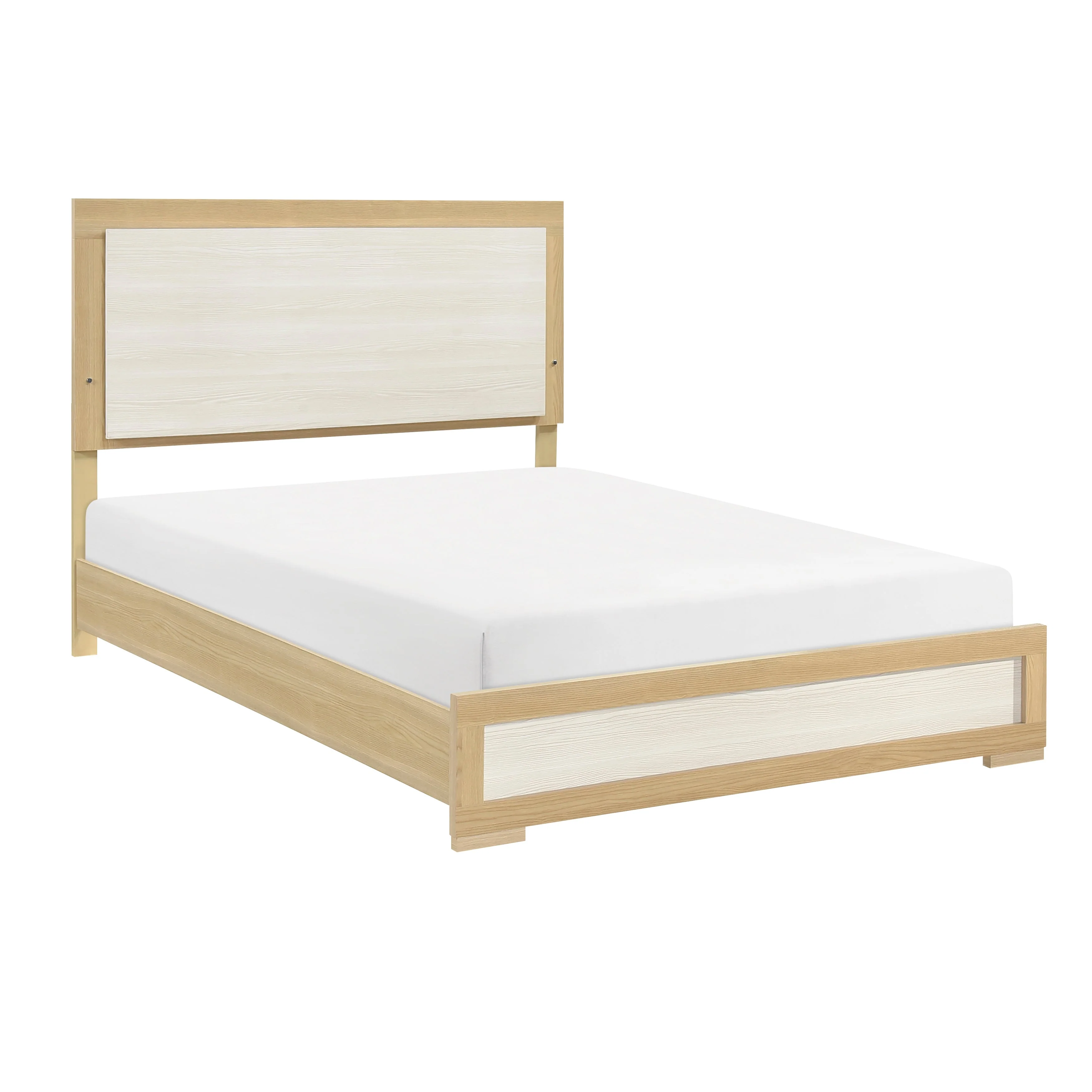 Sterling Natural/White LED Full Bed - Image 4