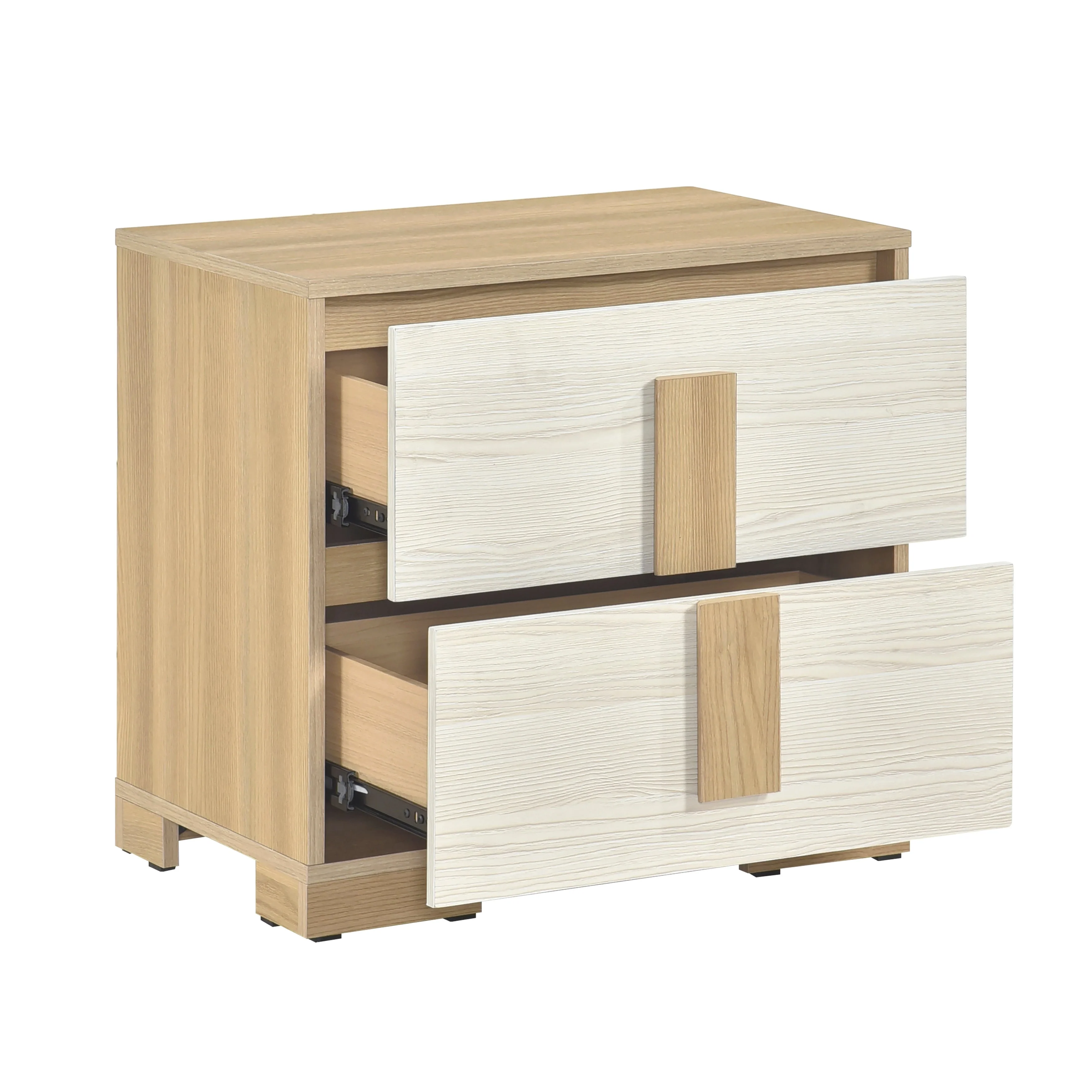 Sterling Natural/White Nightstand - Image 2