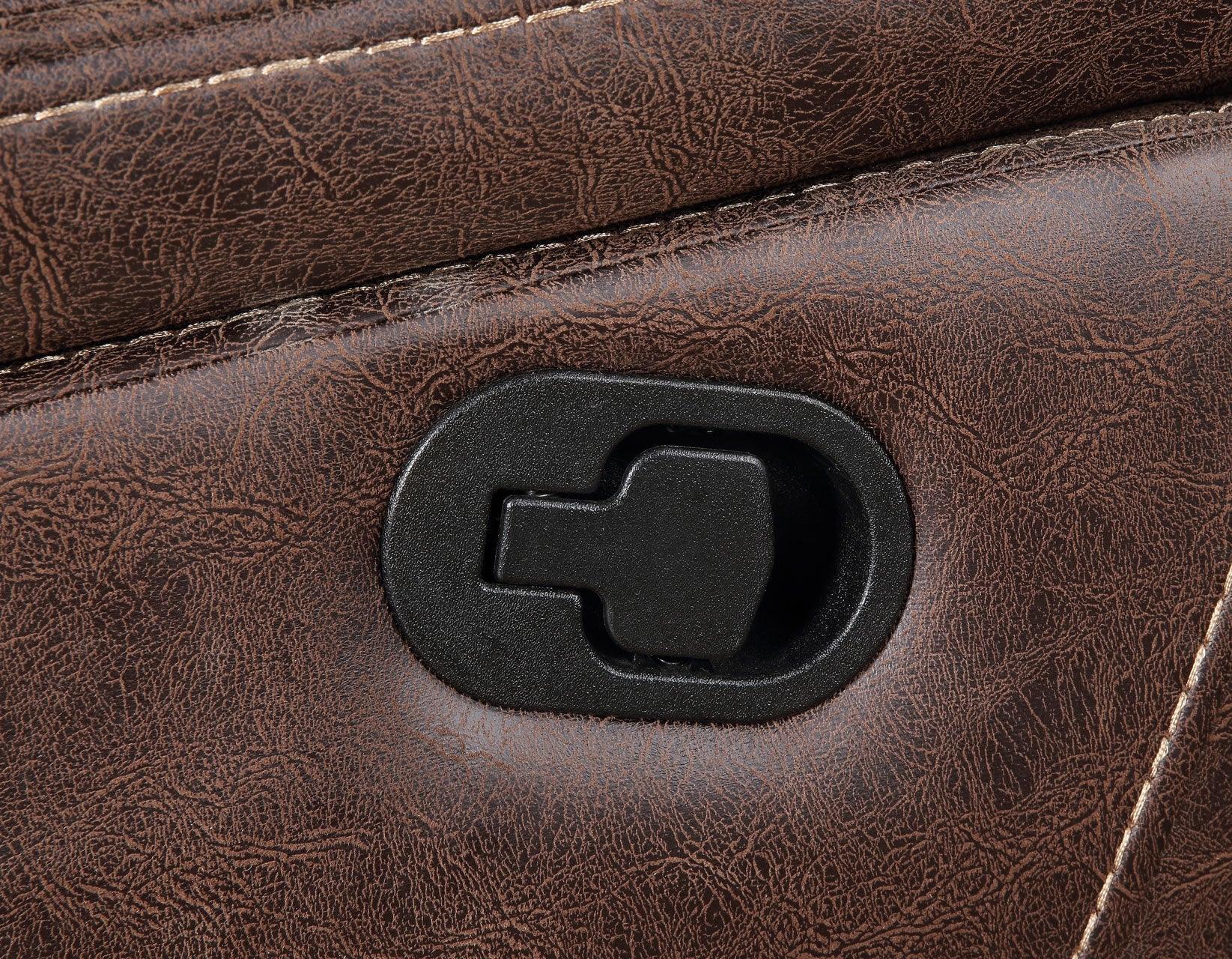 Stetson Manual Reclining Console Loveseat - Image 9