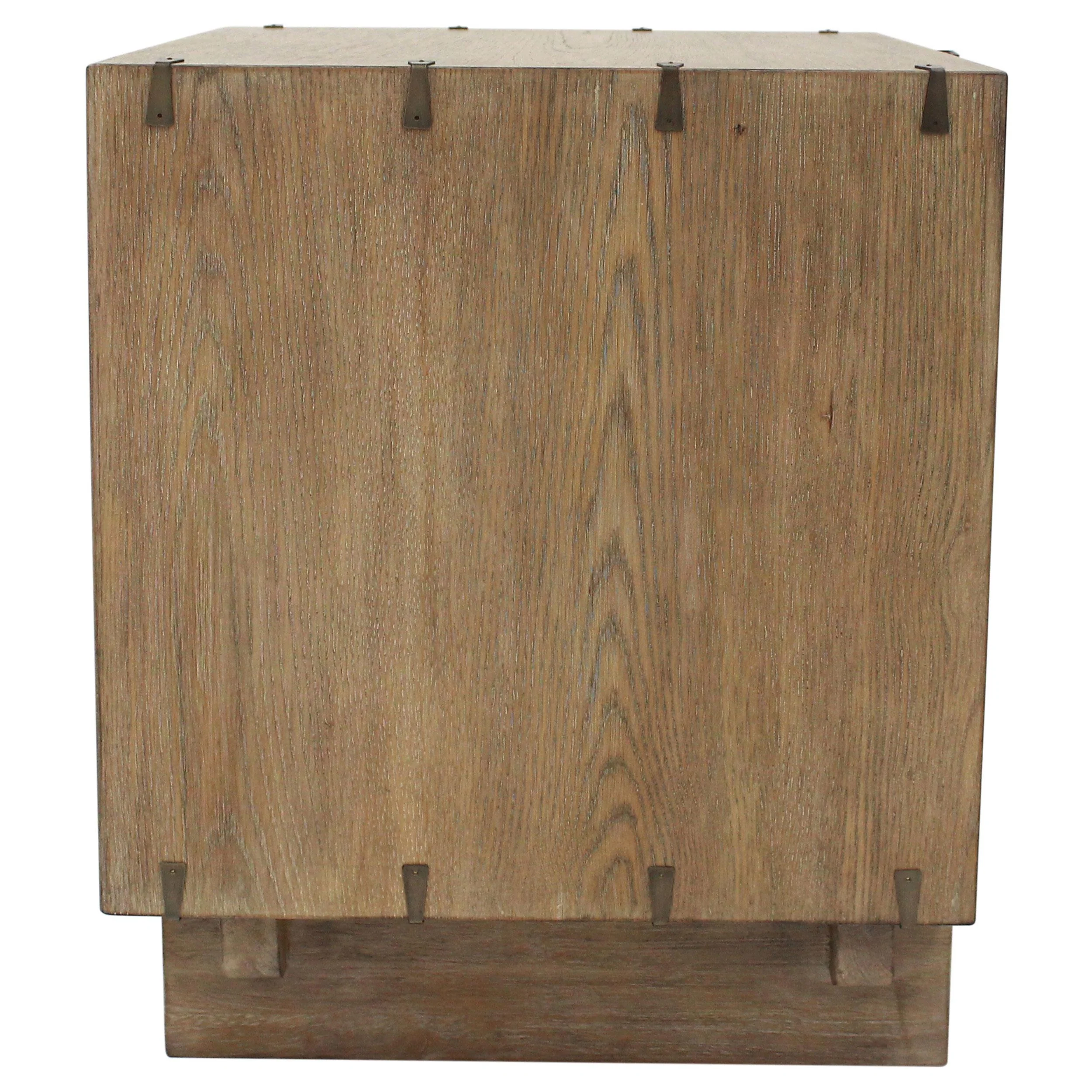 Stillwater Weathered Oak 2-drawer Nightstand - Image 4