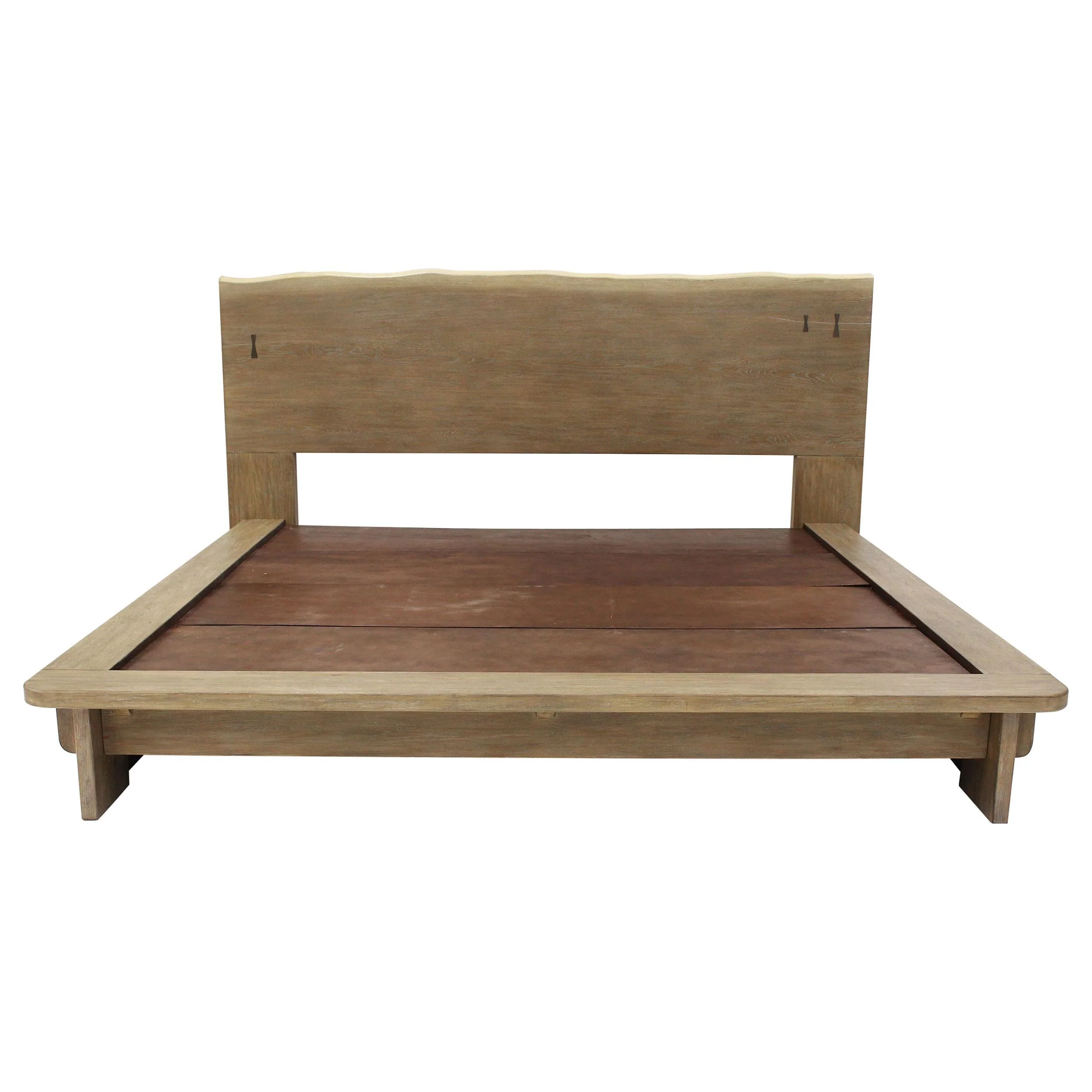 Stillwater Weathered Oak California King Platform Bed - Image 2