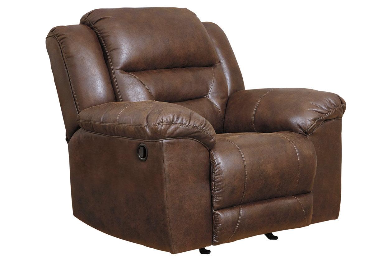 Stoneland Chocolate Manual Recliner - Image 2