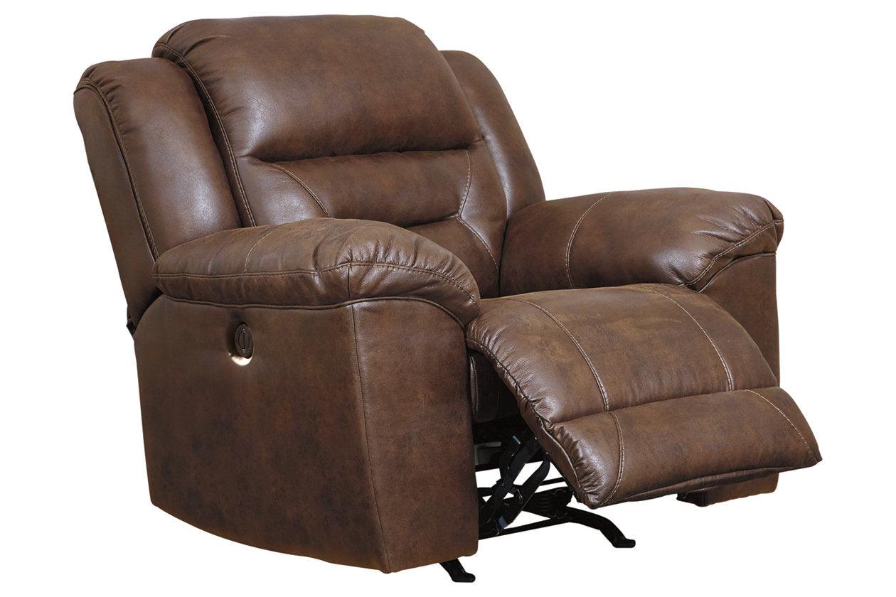 Stoneland Chocolate Power Recliner - Image 3