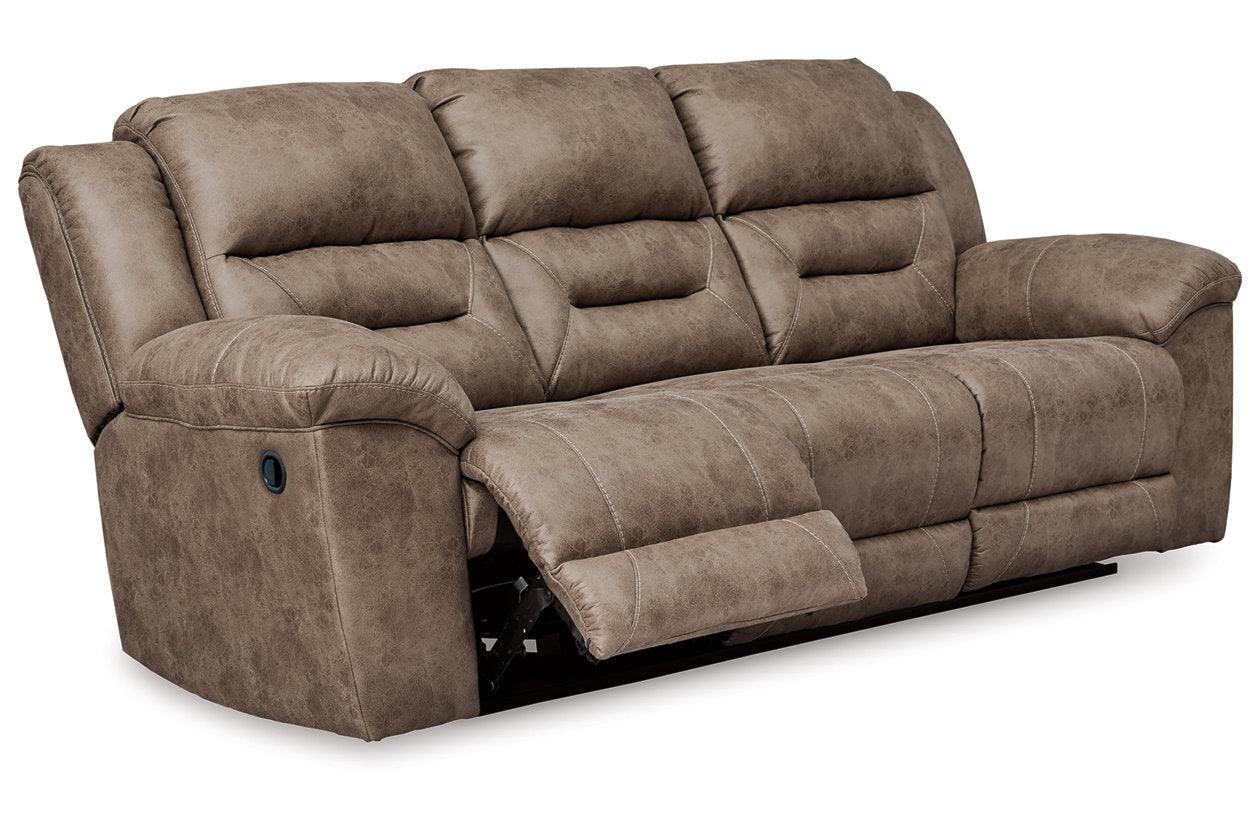 Stoneland Fossil Manual Reclining Sofa and Loveseat - Image 2