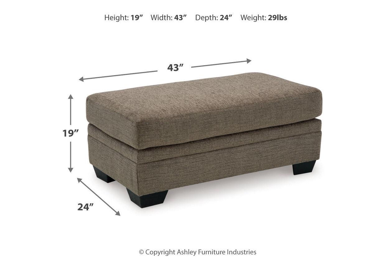 Stonemeade Nutmeg Oversized Chair and Ottoman - Image 9
