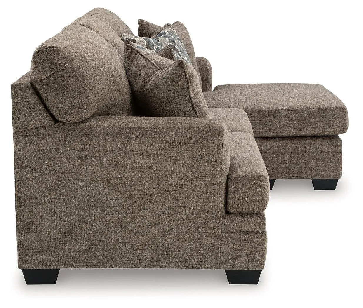 Stonemeade Nutmeg Sofa Chaise - Image 4