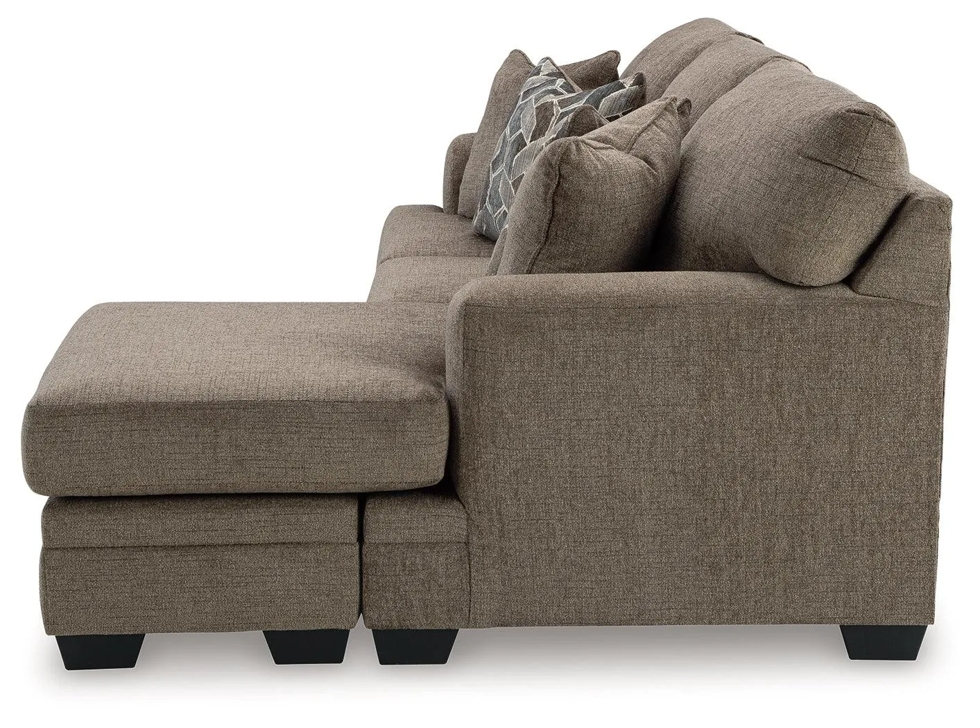 Stonemeade Nutmeg Sofa Chaise - Image 6
