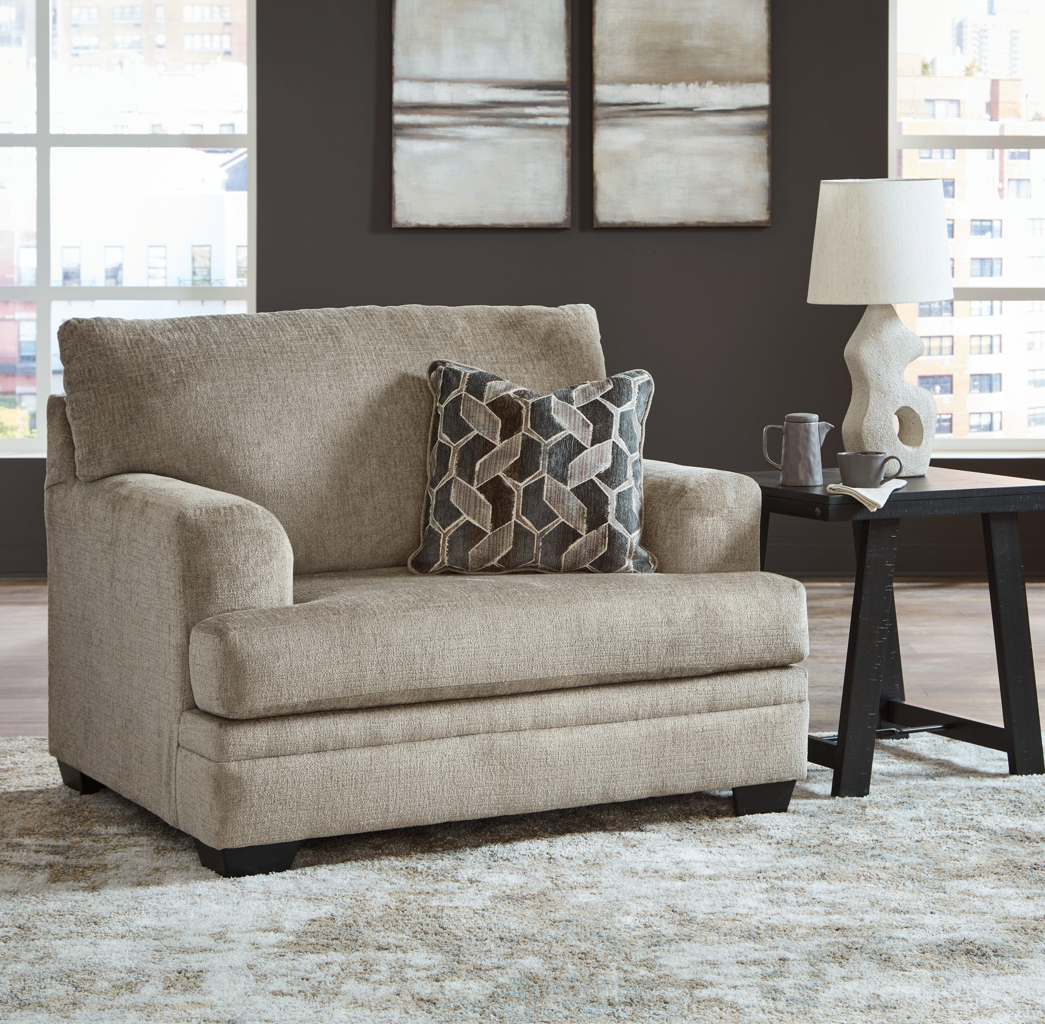 Stonemeade Taupe Oversized Chair - Image 6
