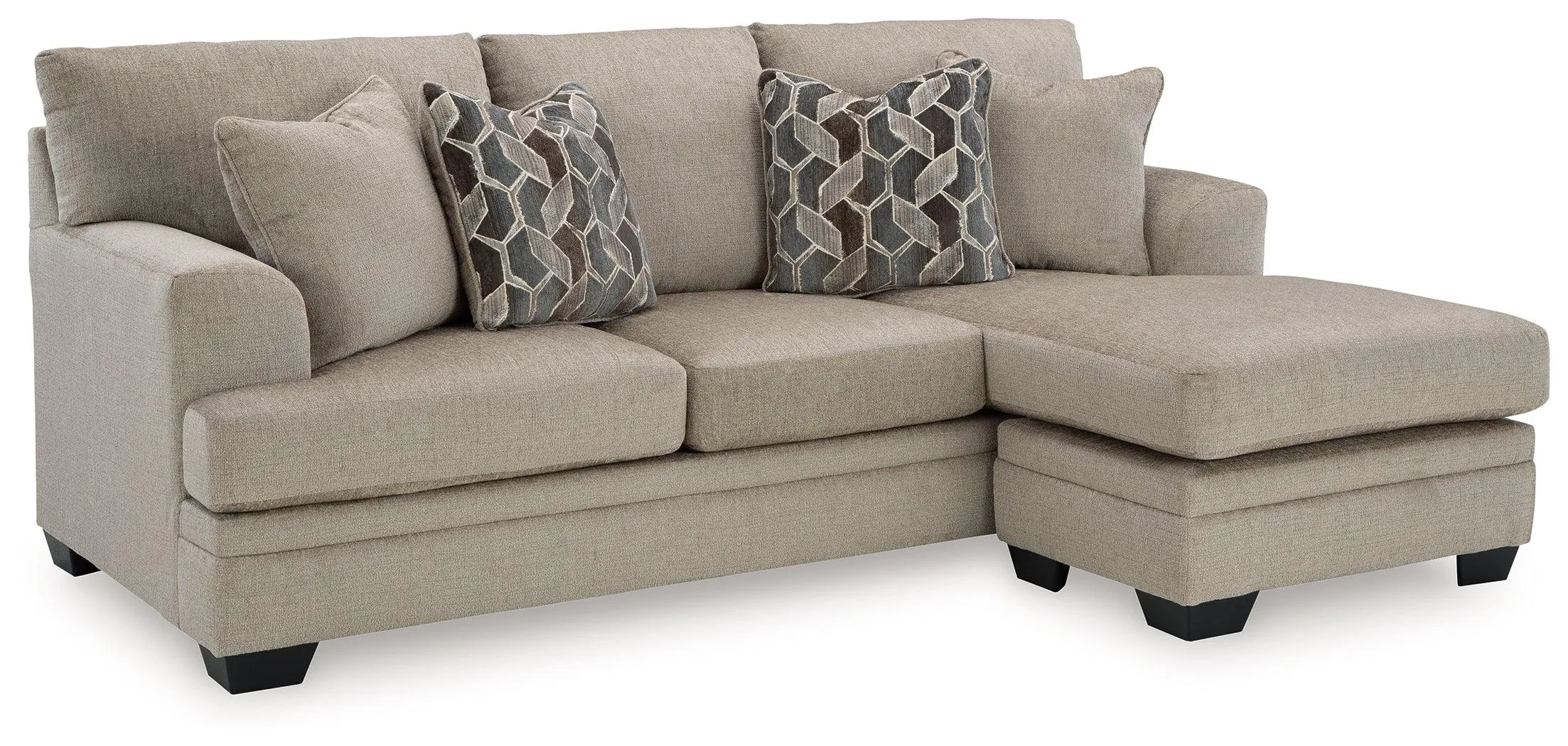 Stonemeade Taupe Sofa Chaise - Image 2