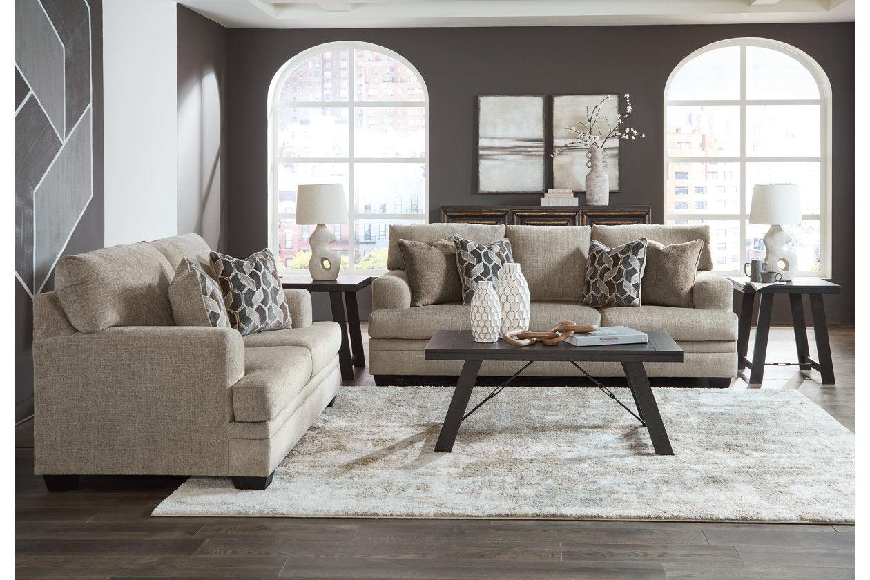 Stonemeade Taupe Sofa & Loveseat