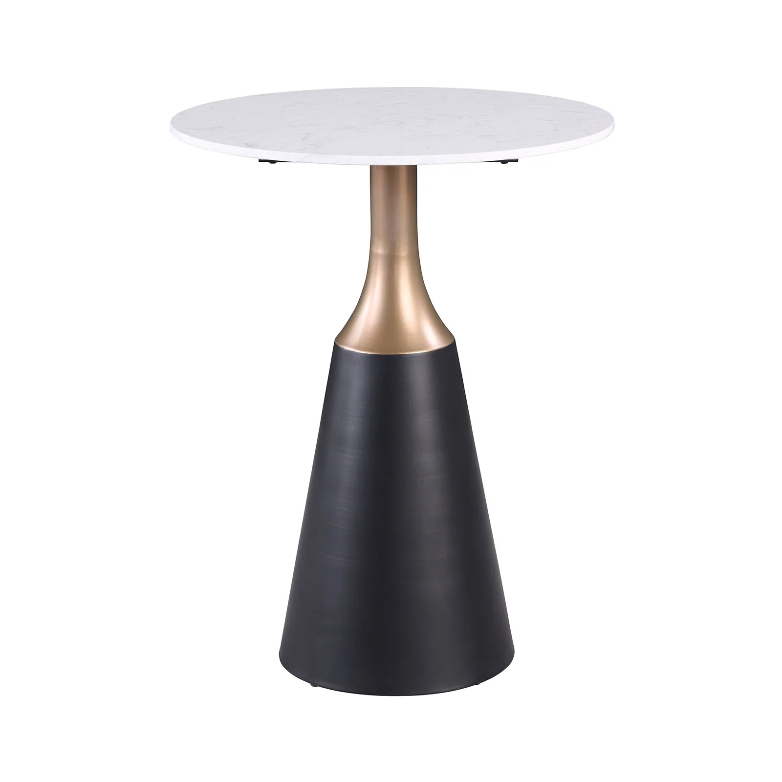Streatham Black/White Dining Table