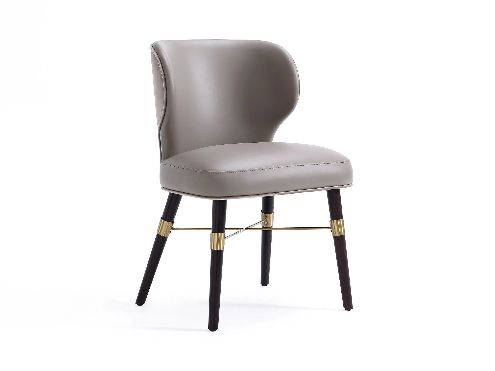 Strine Dining Chair in Dark Taupe