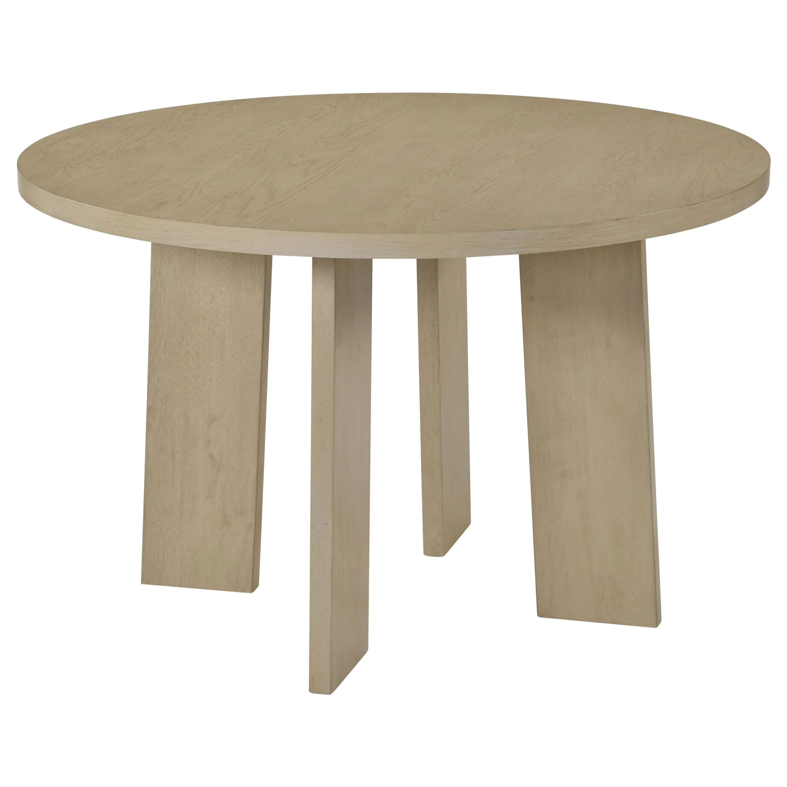 Strouse Cream/Natural Oak 5-piece Dining Set - Image 2
