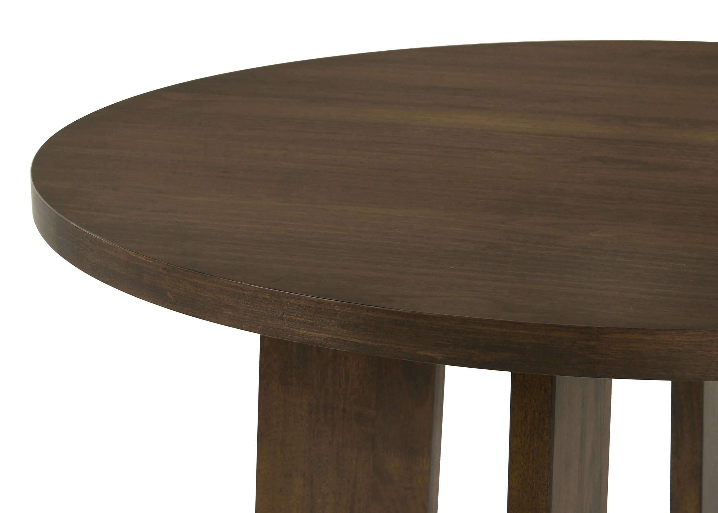 Strouse Cream/Walnut 5-piece Dining Set - Image 7