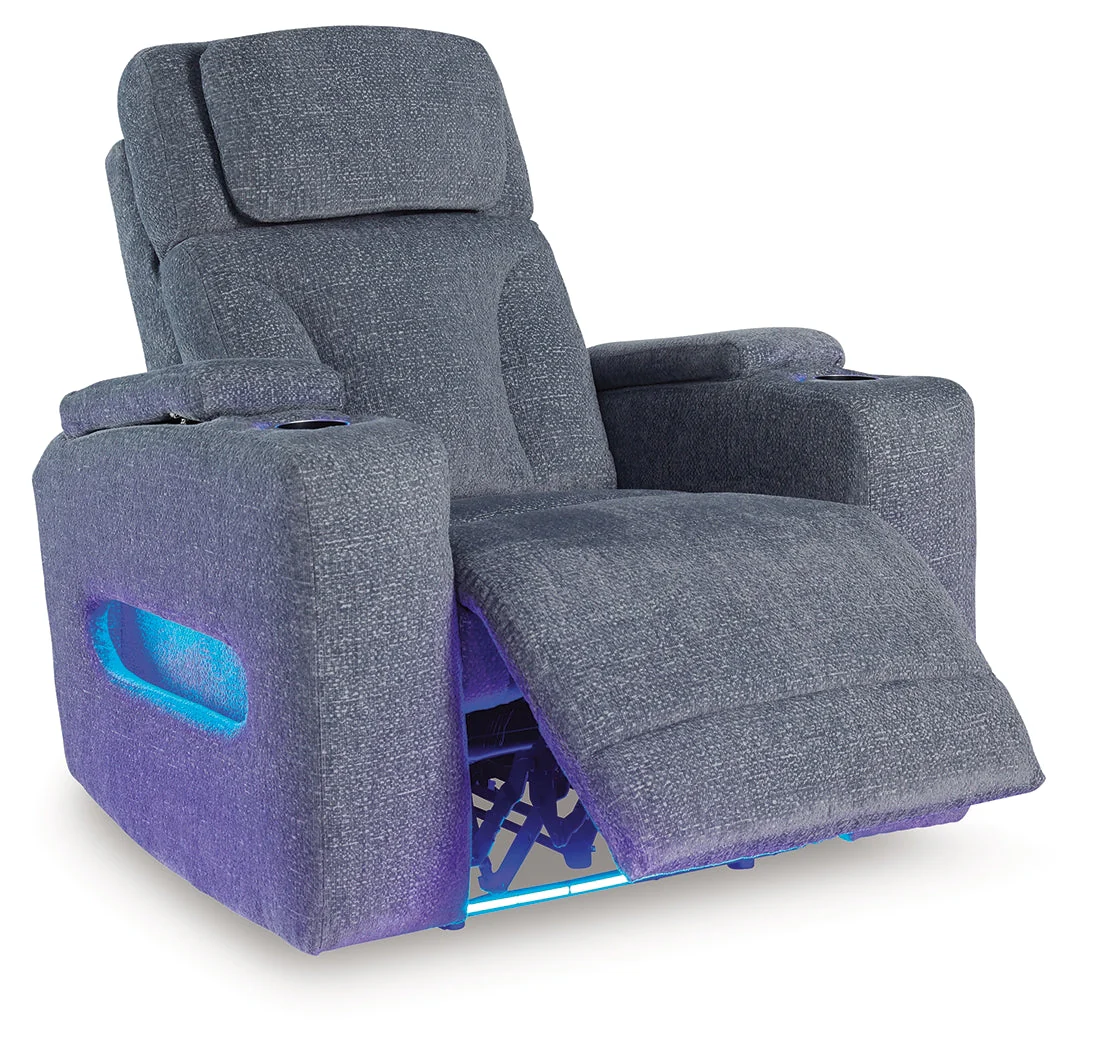 Studio Cave Steel Power Reclining Loveseat and Power Recliner - Image 6