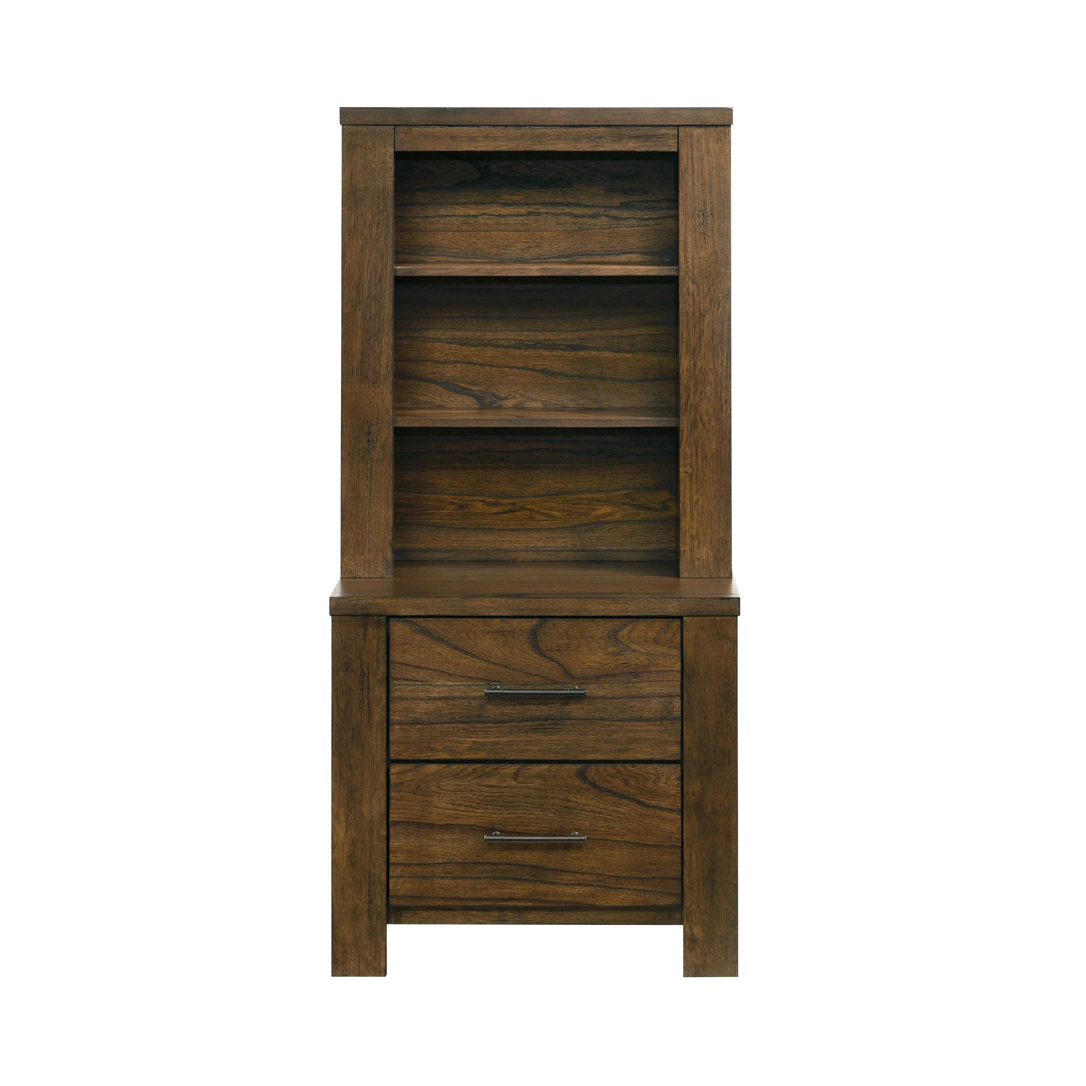Sullivan Brown King Platform Bed with 2 Nightstands - Image 5