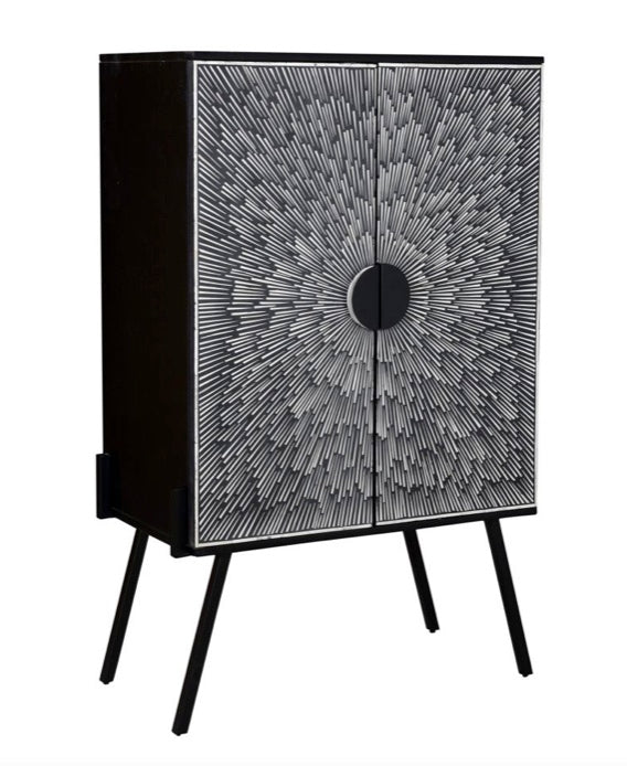Sunburst Wine Cabinet - Image 2