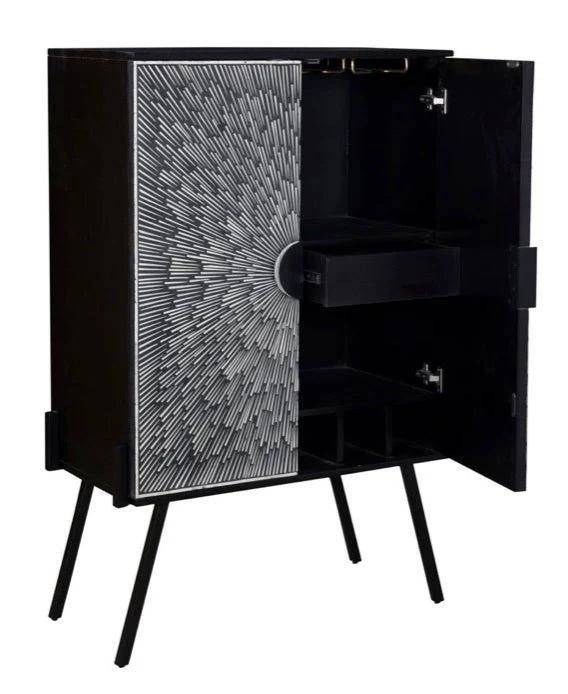 Sunburst Wine Cabinet - Image 3