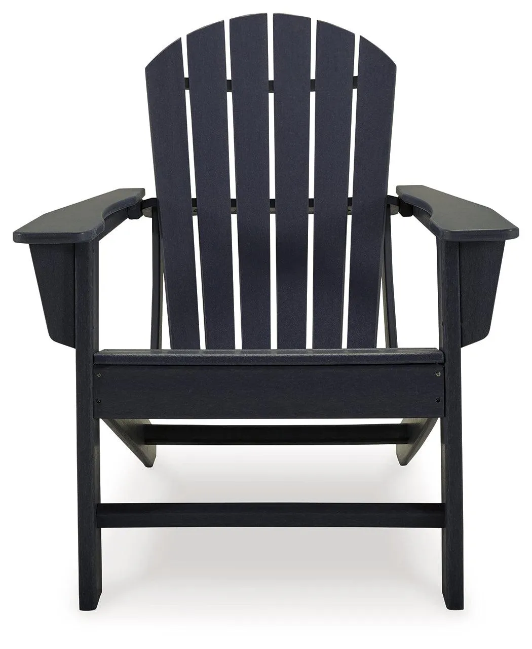 Sundown Treasure Black Outdoor Adirondack Chair - Image 4