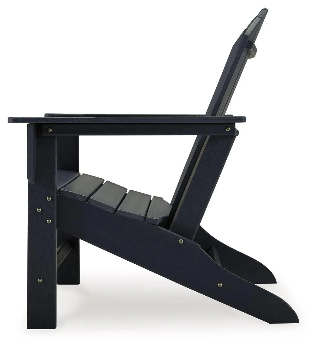 Sundown Treasure Black Outdoor Adirondack Chair - Image 5