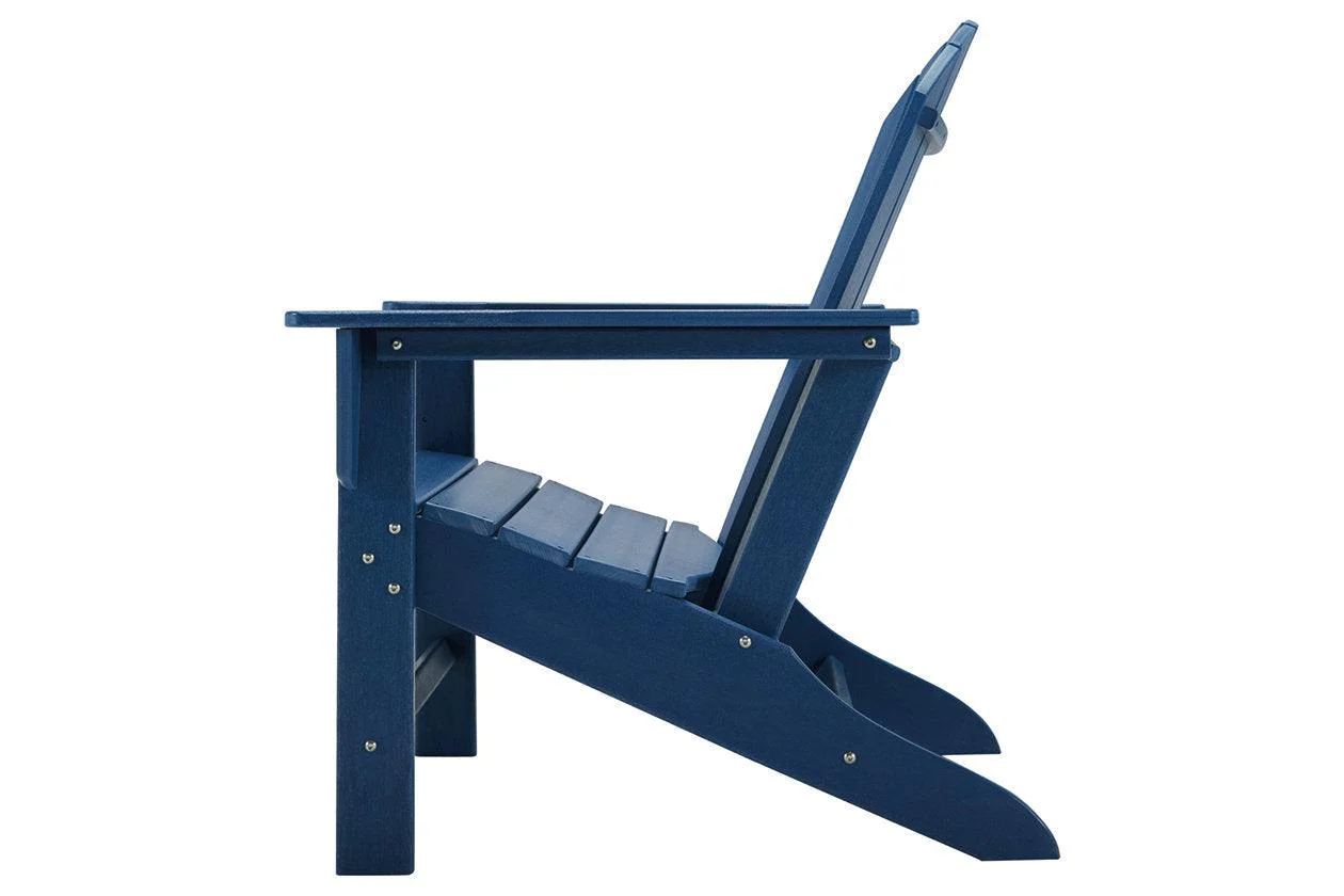 Sundown Treasure Blue Adirondack Chair - Image 4