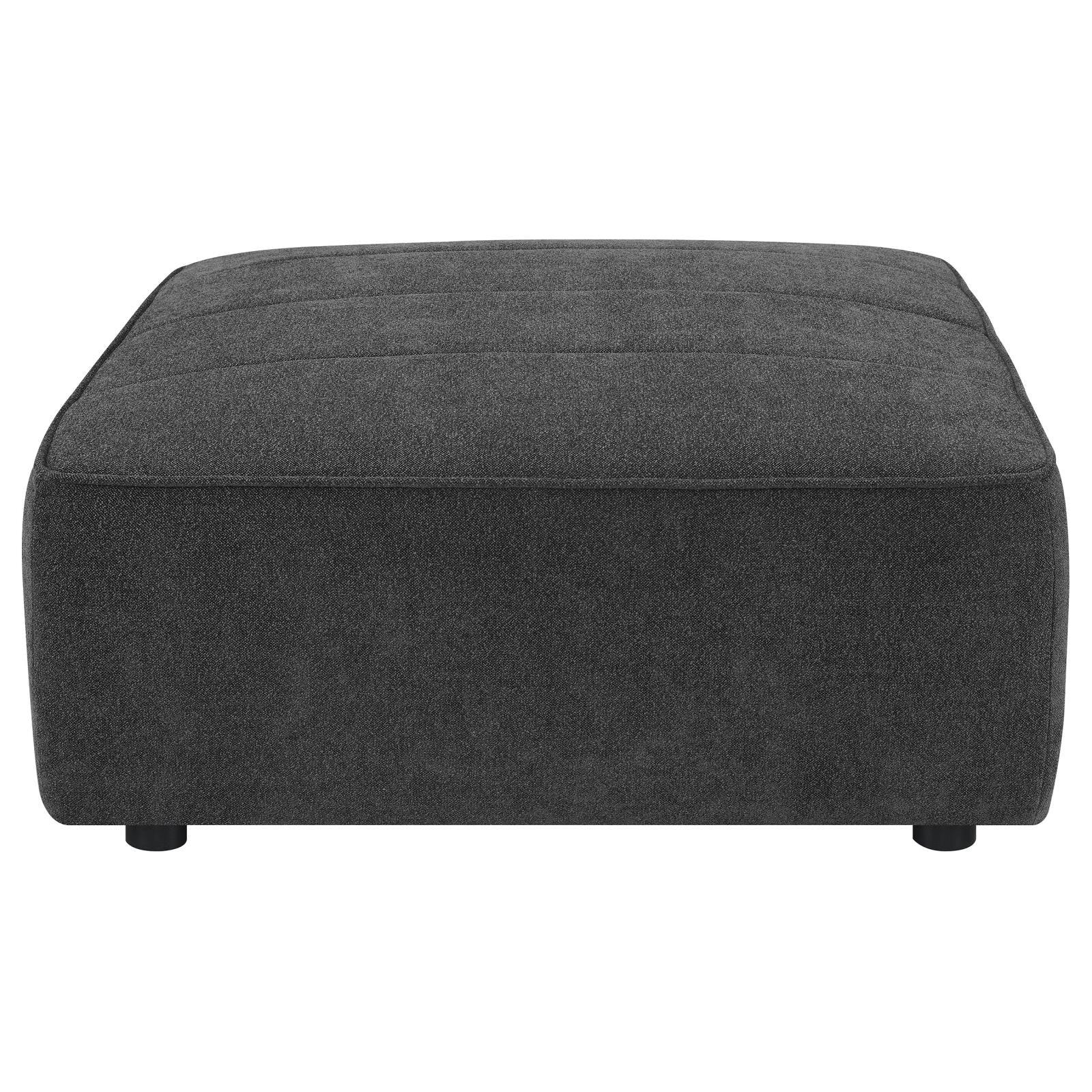 Sunny Charcoal Upholstered 6-piece Modular Sectional - Image 13